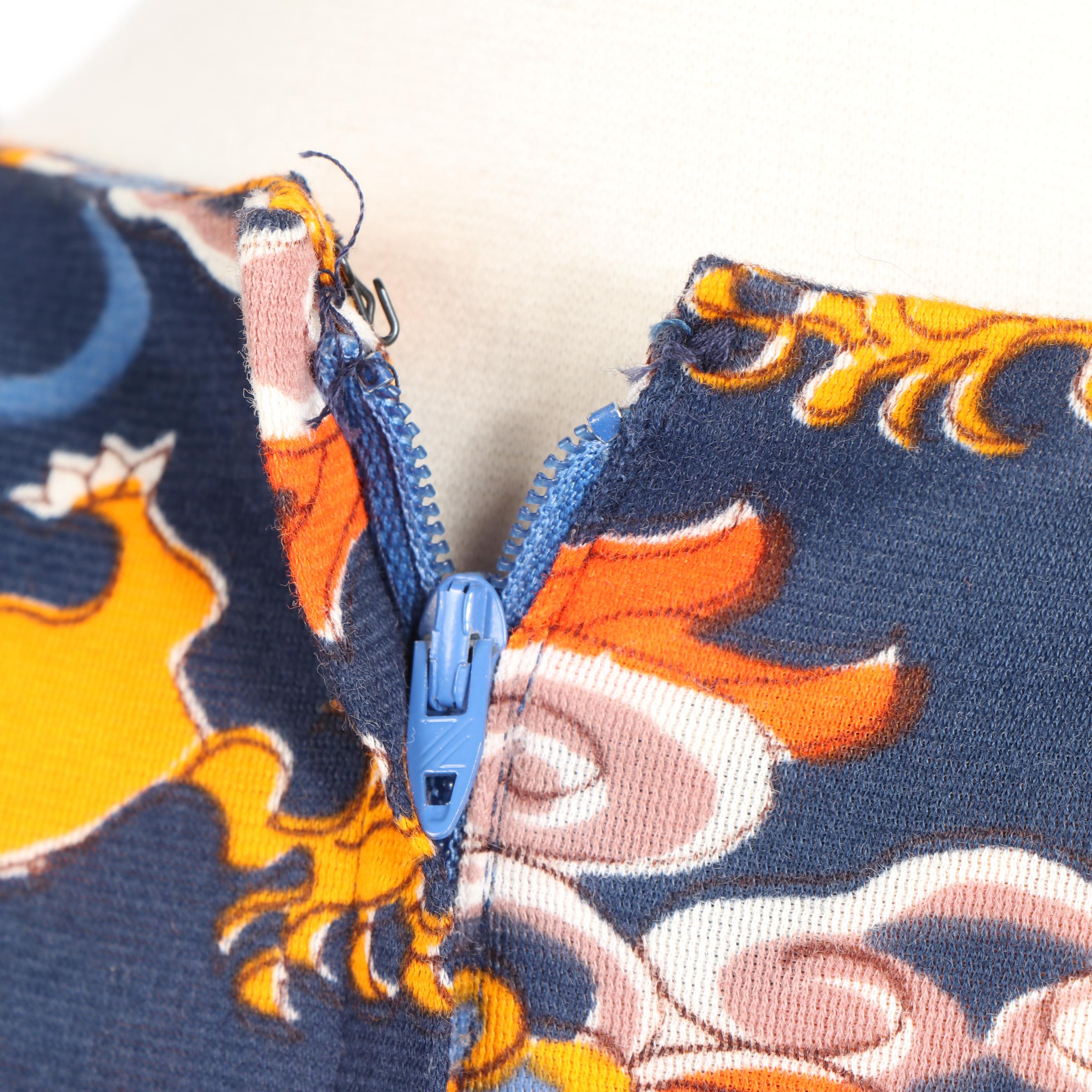 Women's Vintage Patricia Fair Asian Inspired Maxi Dress