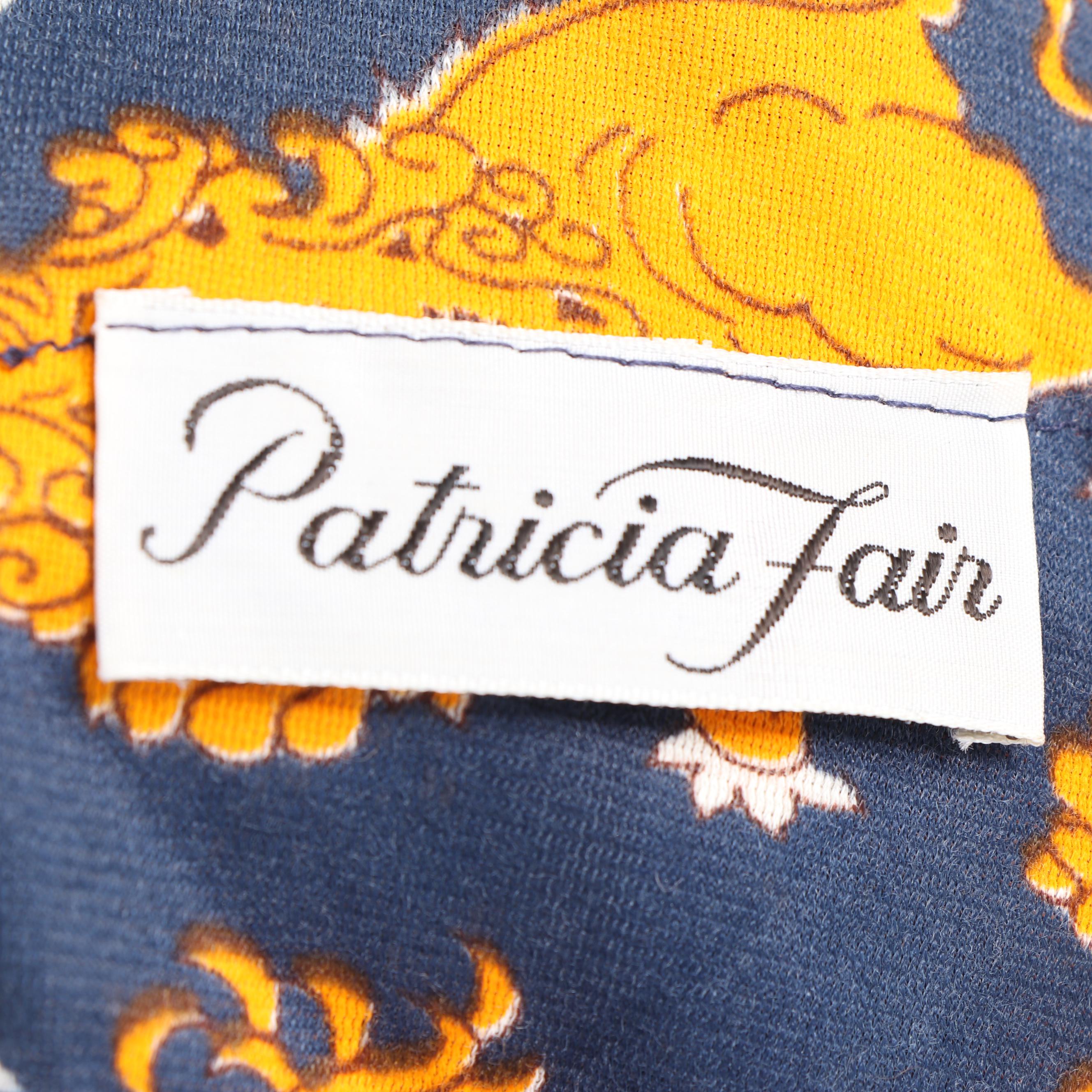 Women's Vintage Patricia Fair Asian Inspired Maxi Dress