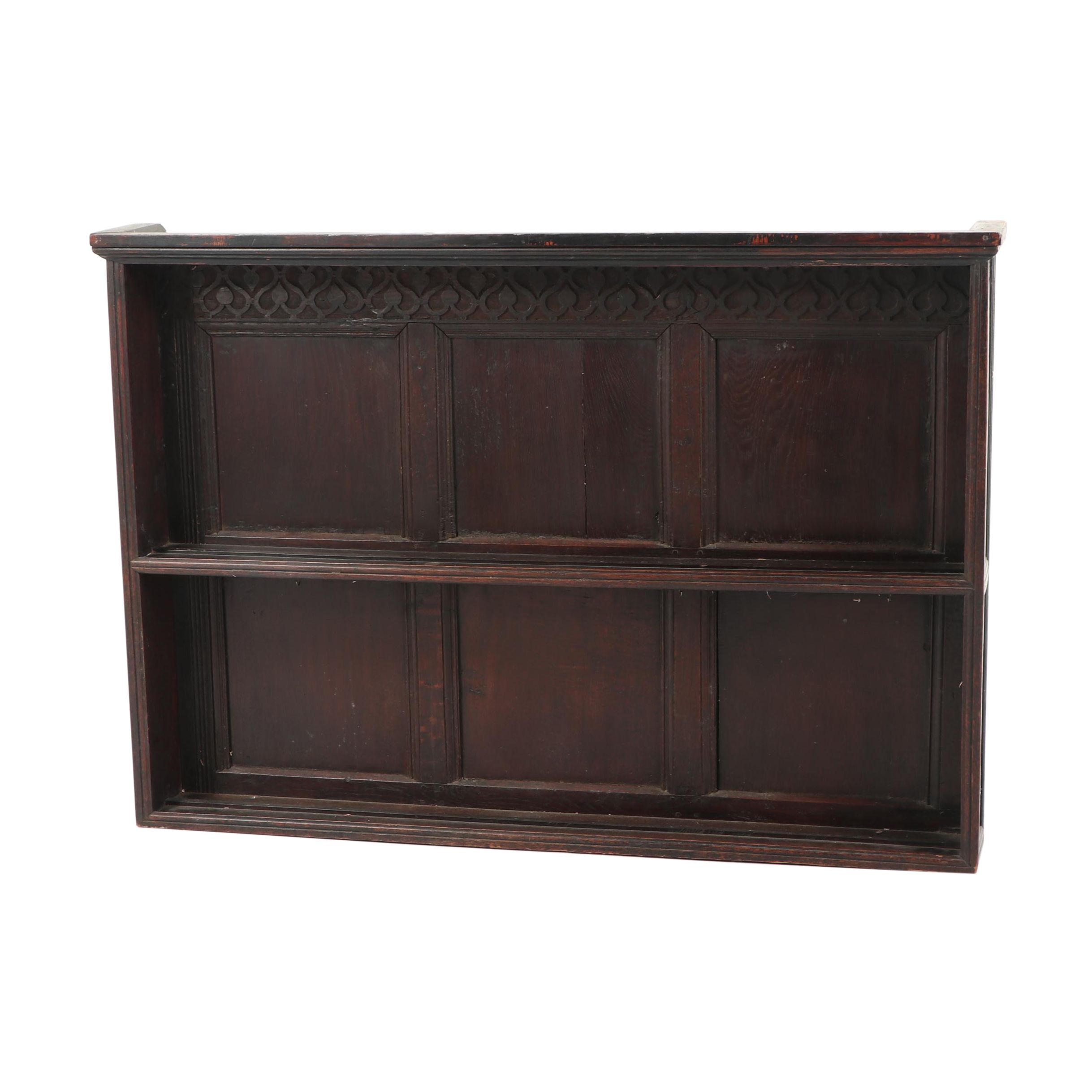 Painted Wooden Hutch Shelving, 19th Century