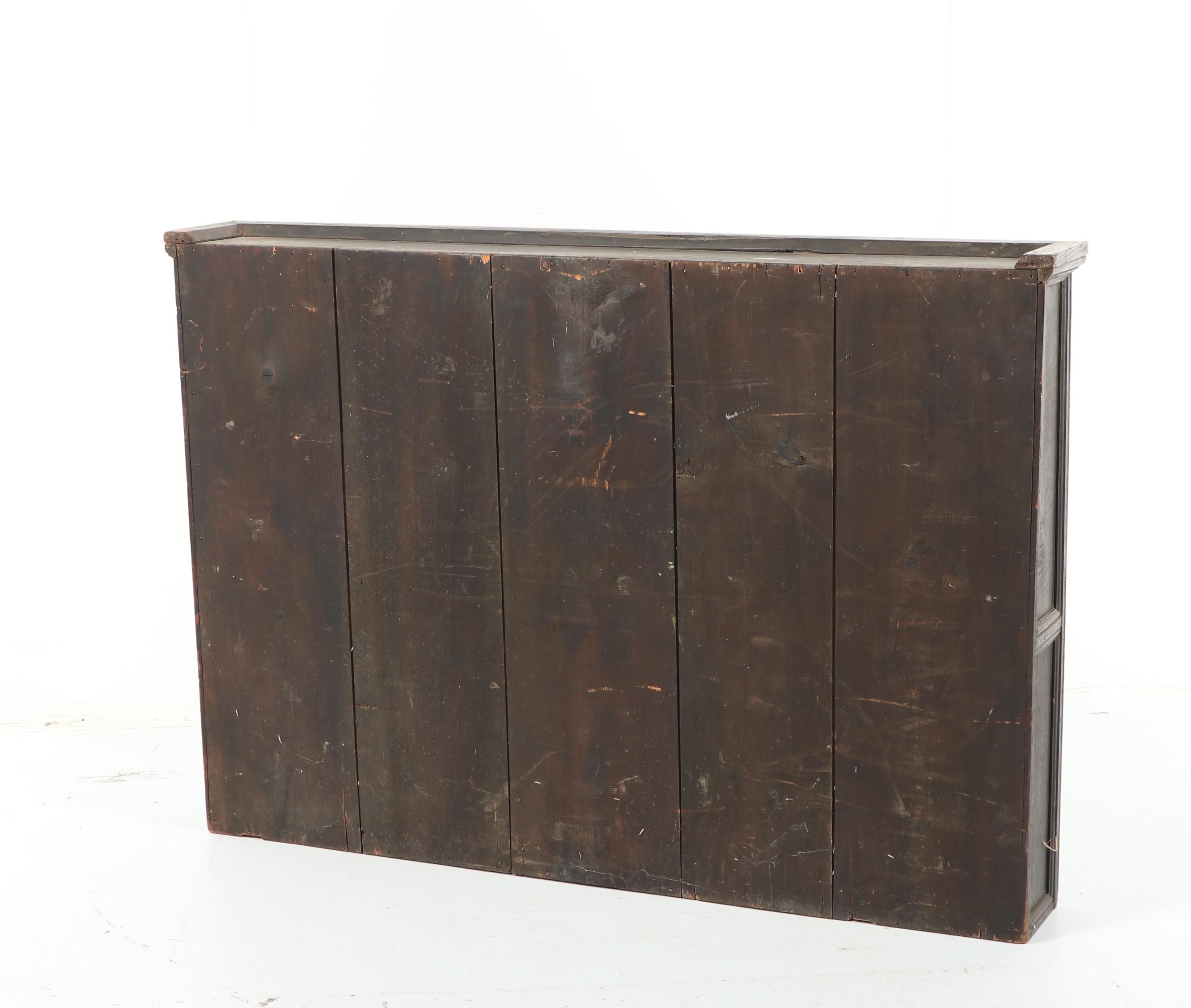 Painted Wooden Hutch Shelving, 19th Century