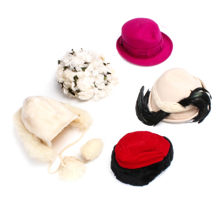 Women's Vintage Hat Collection