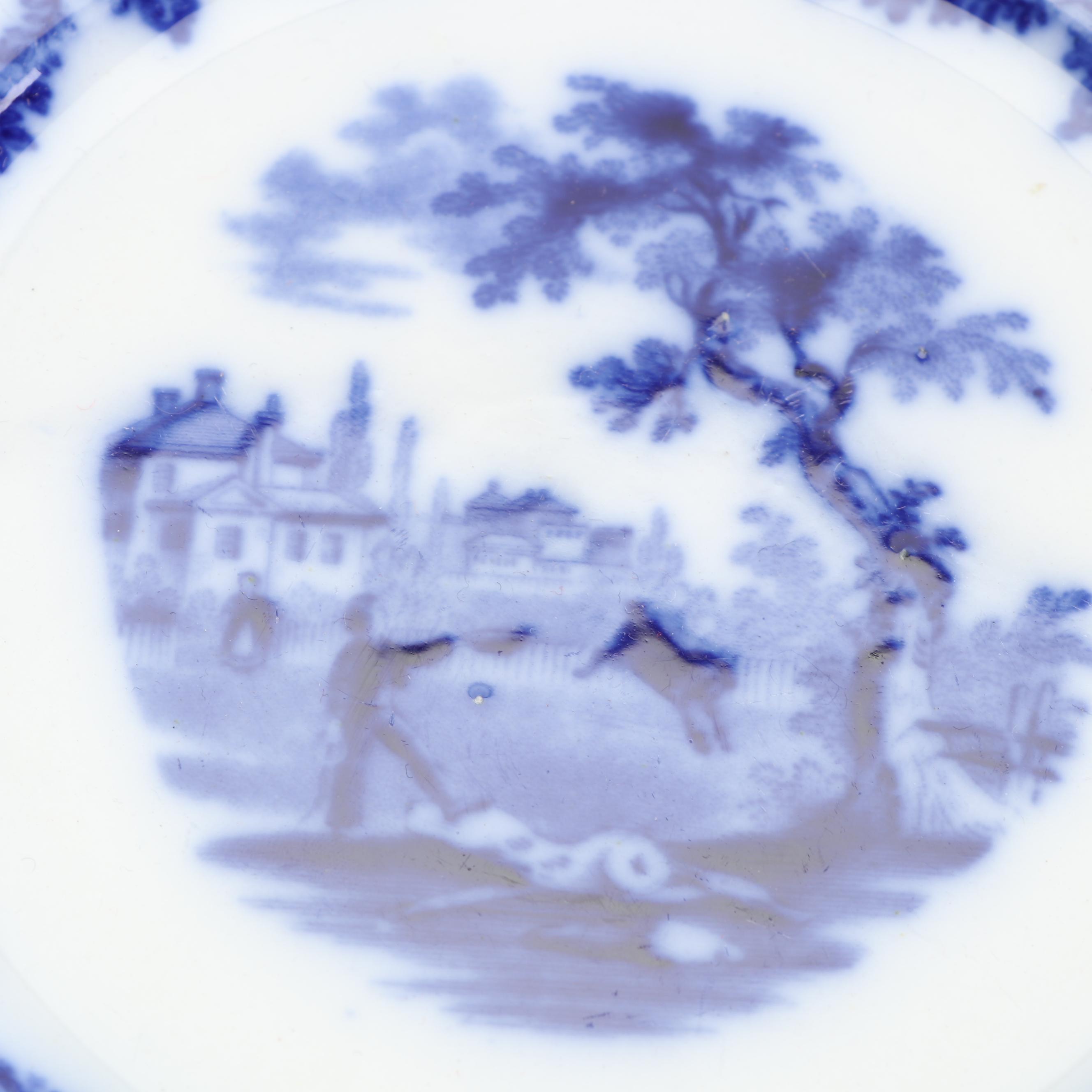 Ridgeways "Scenes From Dickens Old Curiosity Shop" Transfer-Printed Dinnerware
