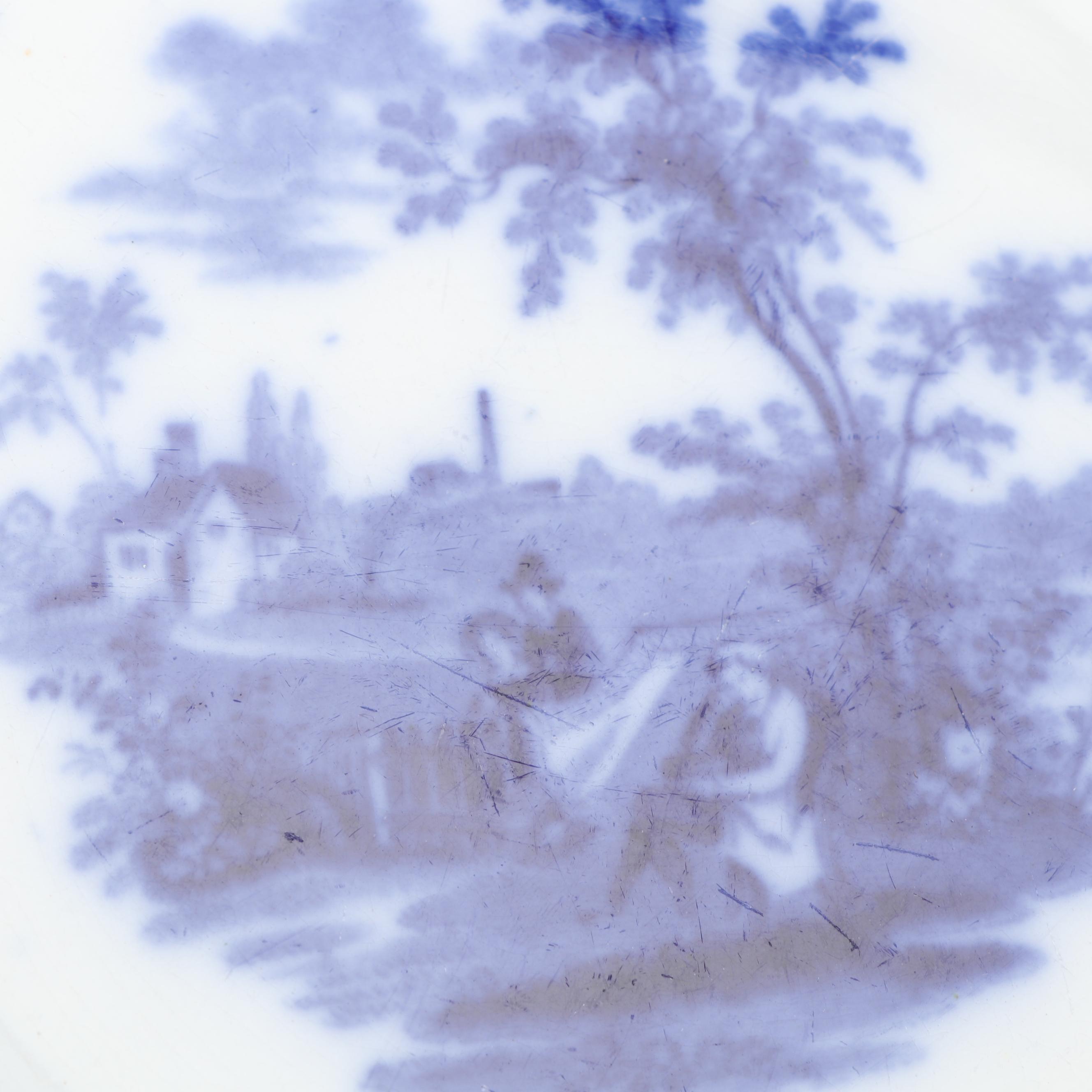 Ridgeways "Scenes From Dickens Old Curiosity Shop" Transfer-Printed Dinnerware