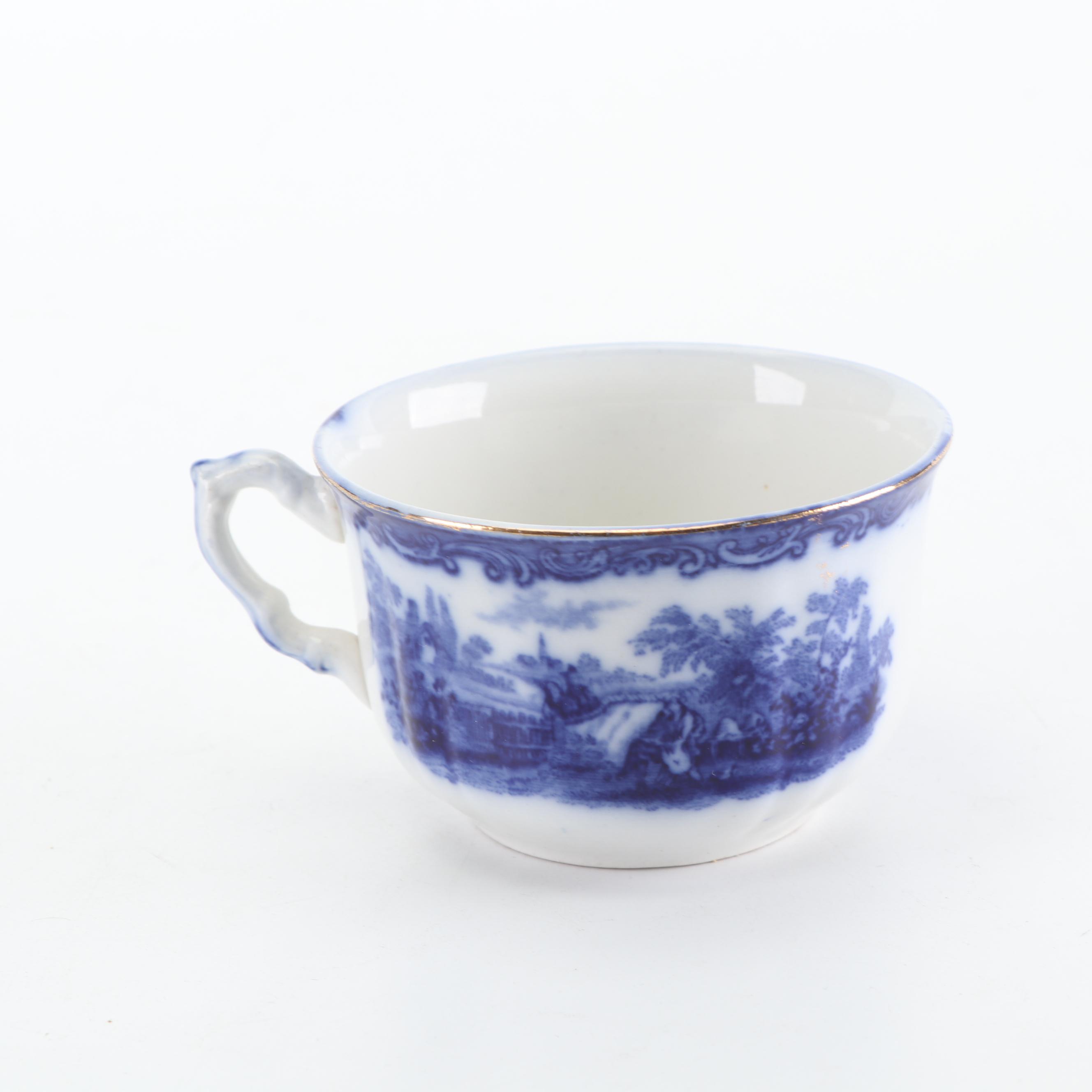 Ridgeways "Scenes From Dickens Old Curiosity Shop" Transfer-Printed Dinnerware