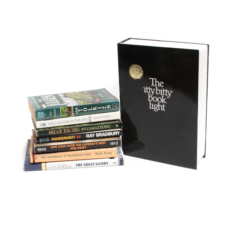 Classic Novels Featuring J.R.R. Tolkien, Mark Twain, F. Scott Fitzgerald & More