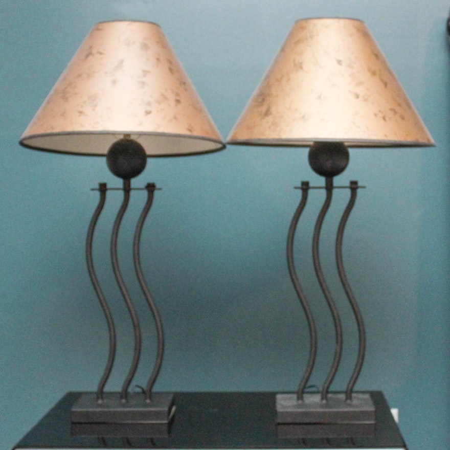 Contemporary Metal Table Lamps