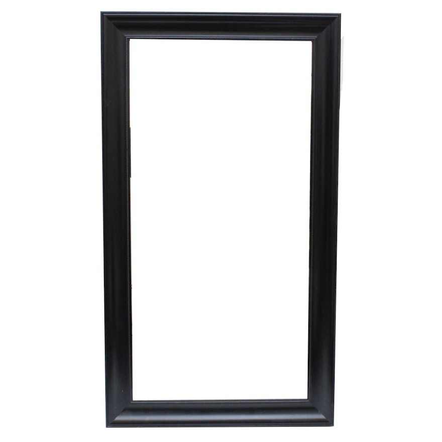 Large Scale Wood Framed Wall Mirror