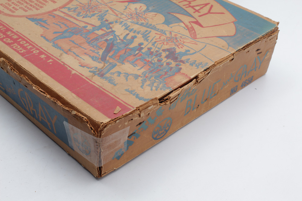 Marx 1962 "The Battle of the Blue and Gray" Playset