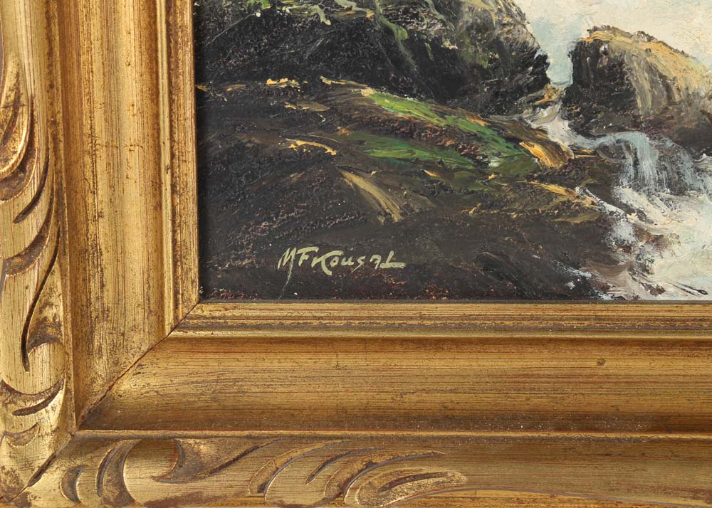 Matthew F. Kousal Oil Painting