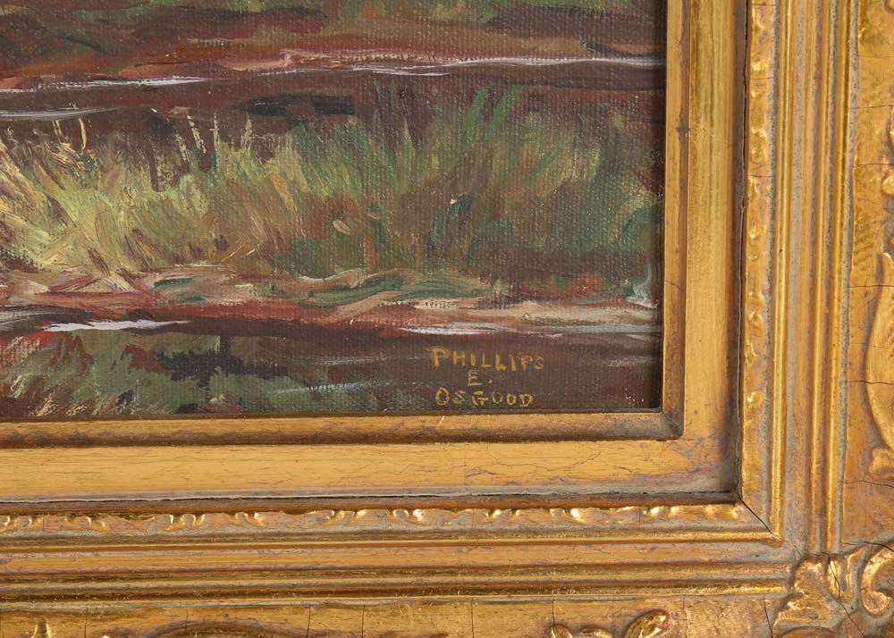 Phillips E. Osgood Oil Landscape Painting