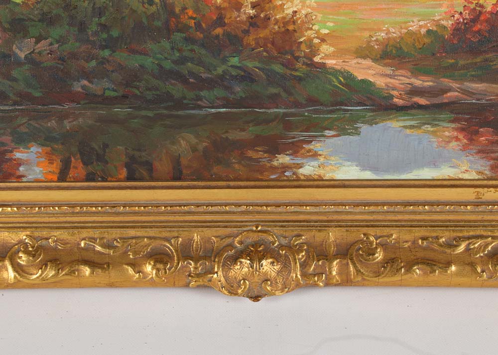 Phillips E. Osgood Oil Landscape Painting