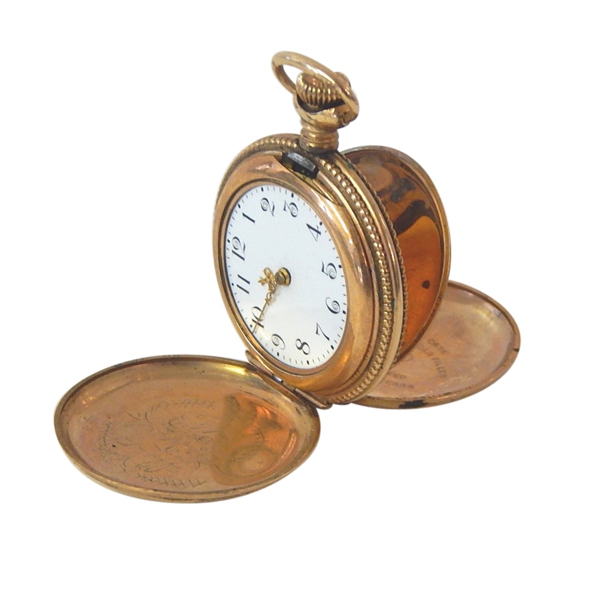 Gold Tone Pocket Watch - Repair