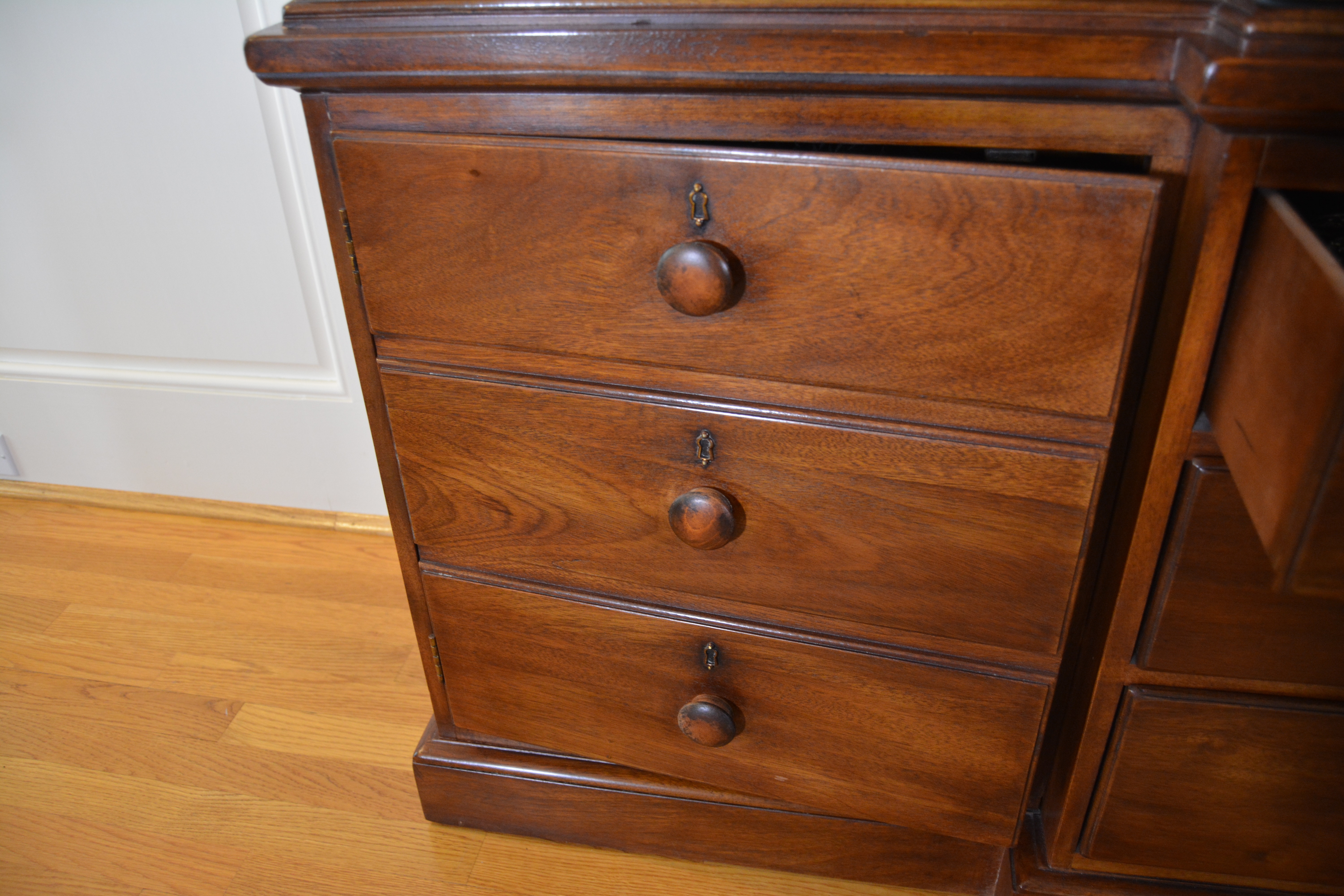 Contemporary Breakfront China Cabinet by Henredon Registry, First Edition, No 12