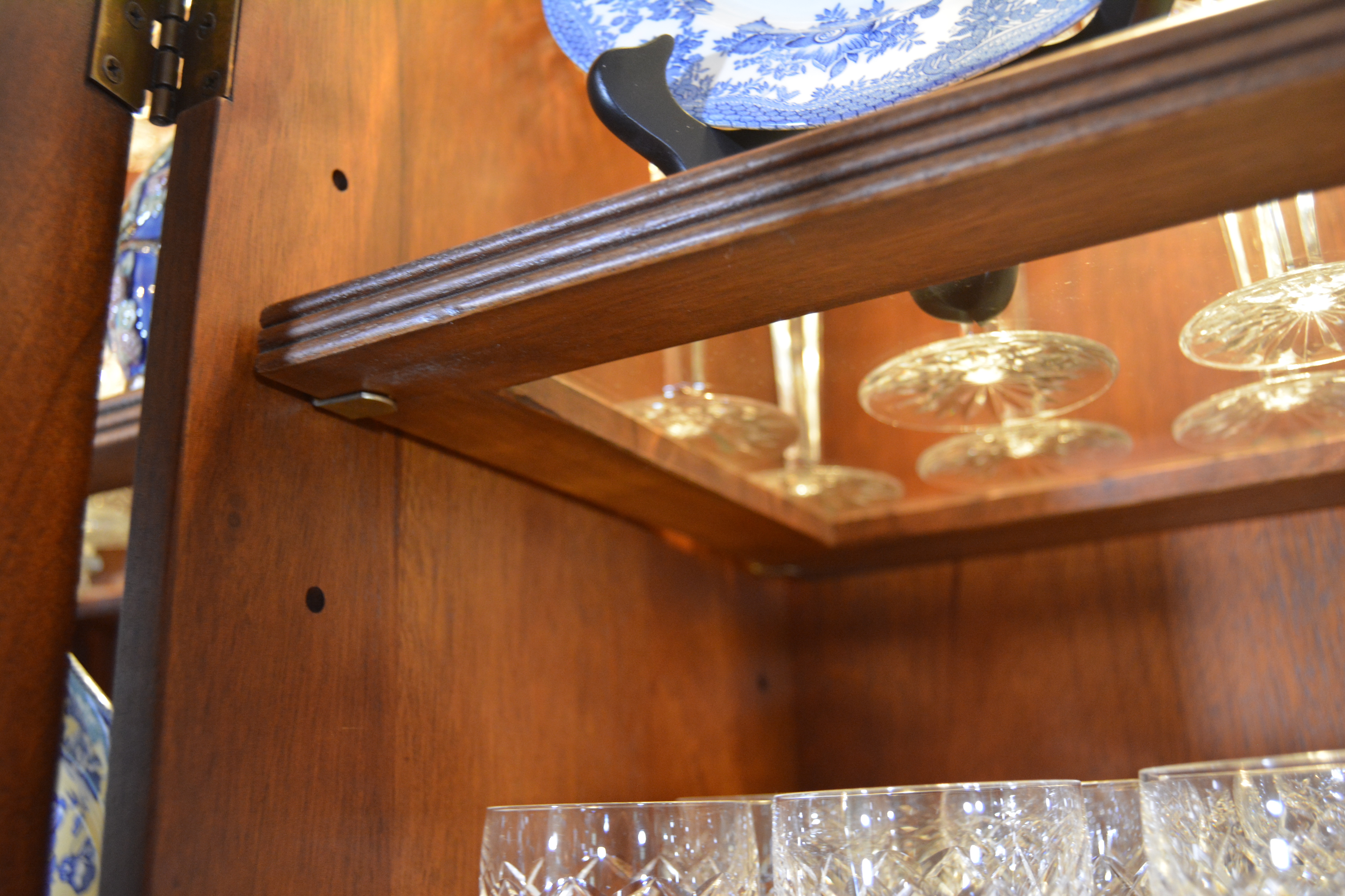 Contemporary Breakfront China Cabinet by Henredon Registry, First Edition, No 12