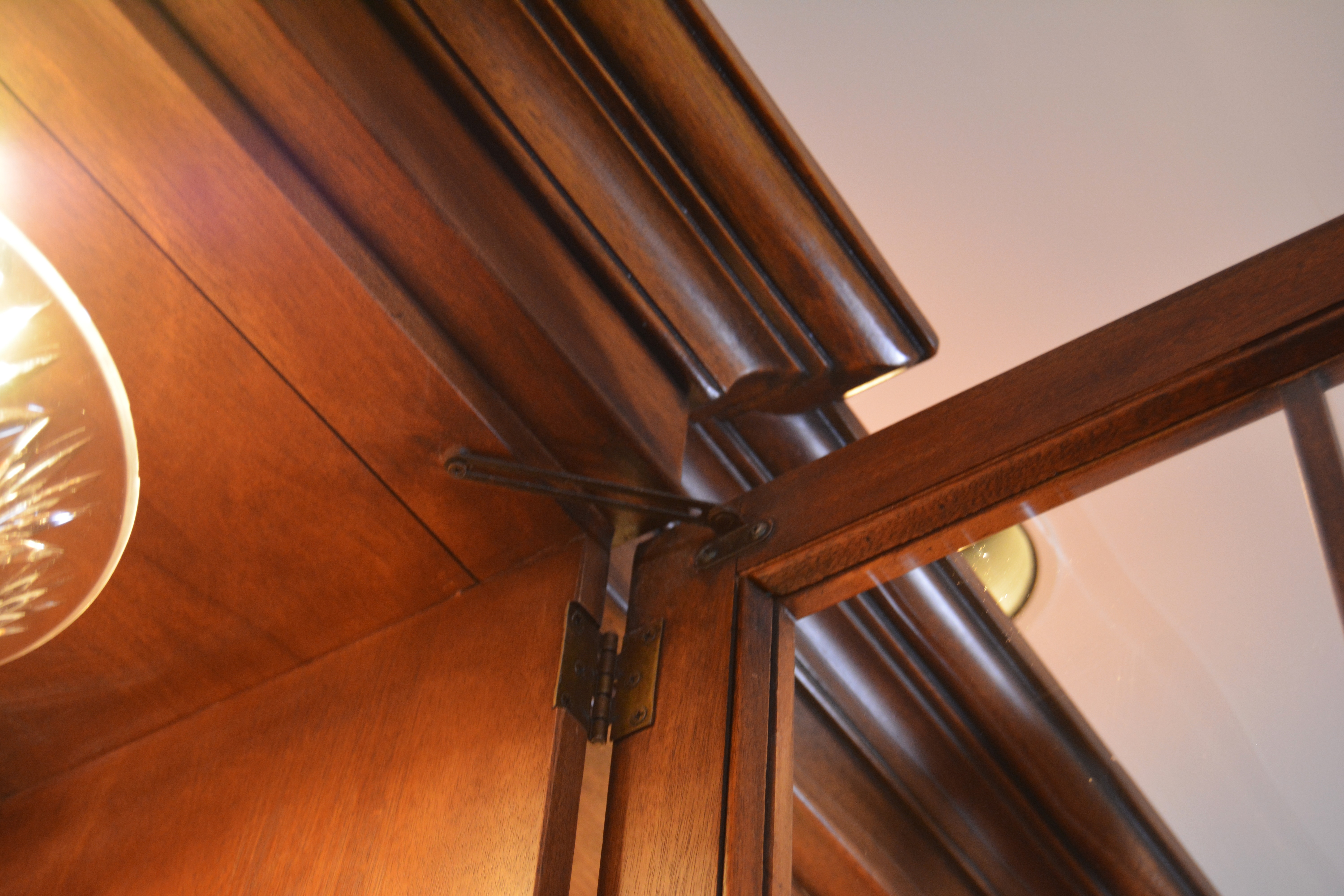 Contemporary Breakfront China Cabinet by Henredon Registry, First Edition, No 12