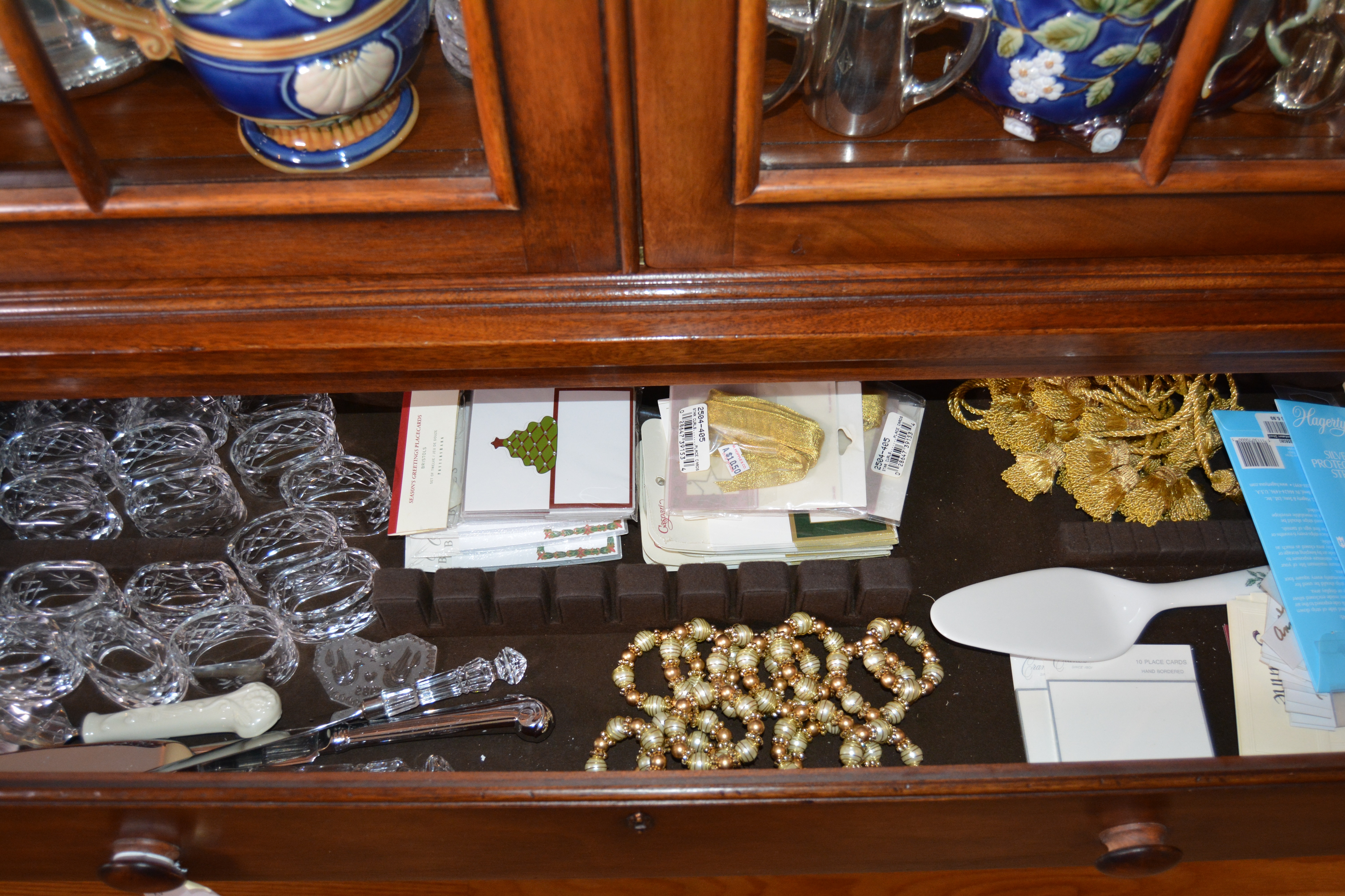 Contemporary Breakfront China Cabinet by Henredon Registry, First Edition, No 12