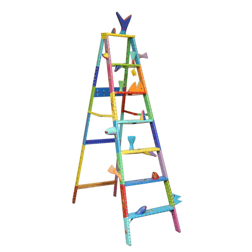 Tom Blunt Folk Art Ladder