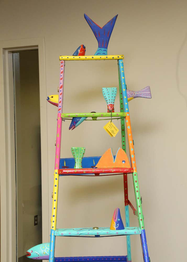 Tom Blunt Folk Art Ladder