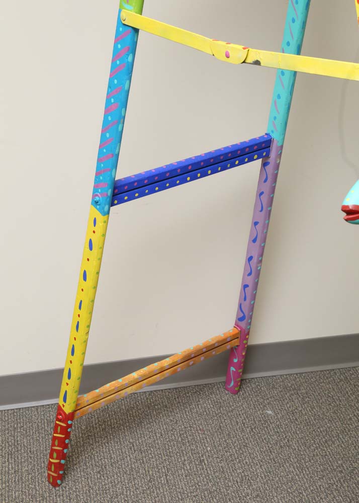 Tom Blunt Folk Art Ladder