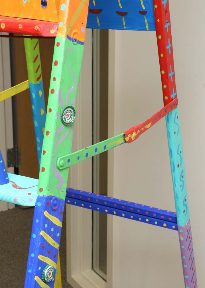 Tom Blunt Folk Art Ladder