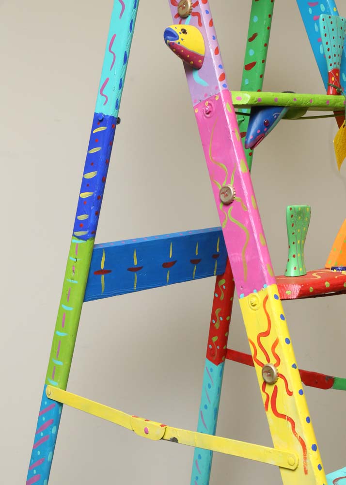 Tom Blunt Folk Art Ladder