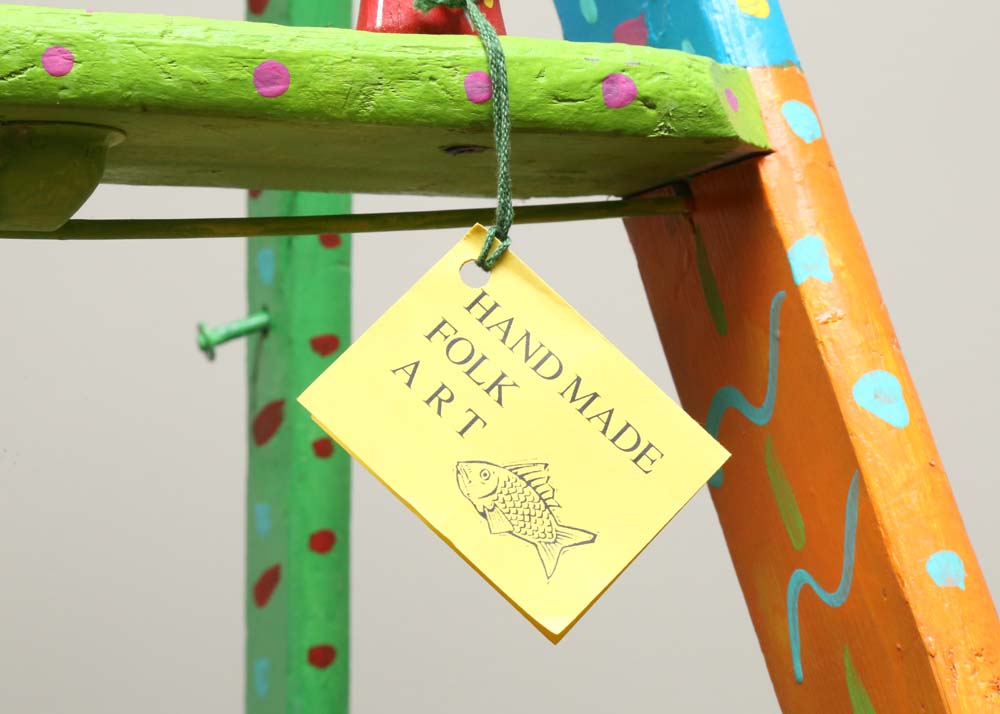 Tom Blunt Folk Art Ladder