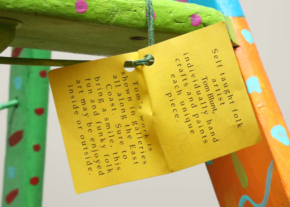 Tom Blunt Folk Art Ladder