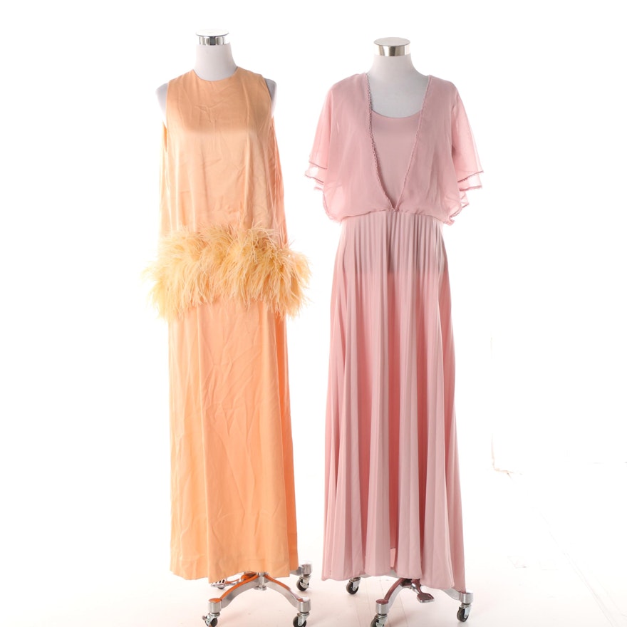 Women's Circa 1970s Vintage Evening Gowns including Acclaim by Seymour Levy