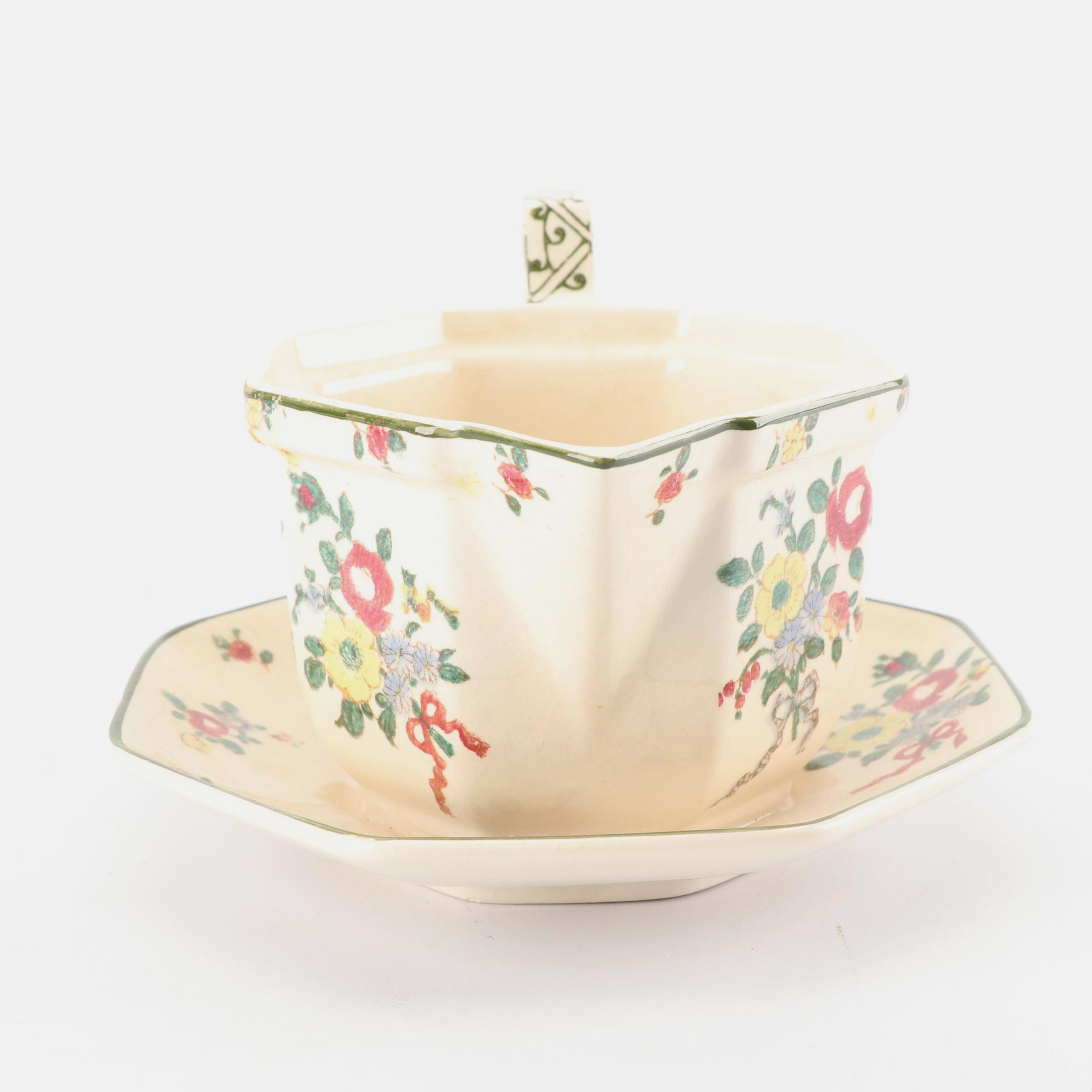 Royal Doulton "Old Leeds Spray" Earthenware Tableware, Circa 1912