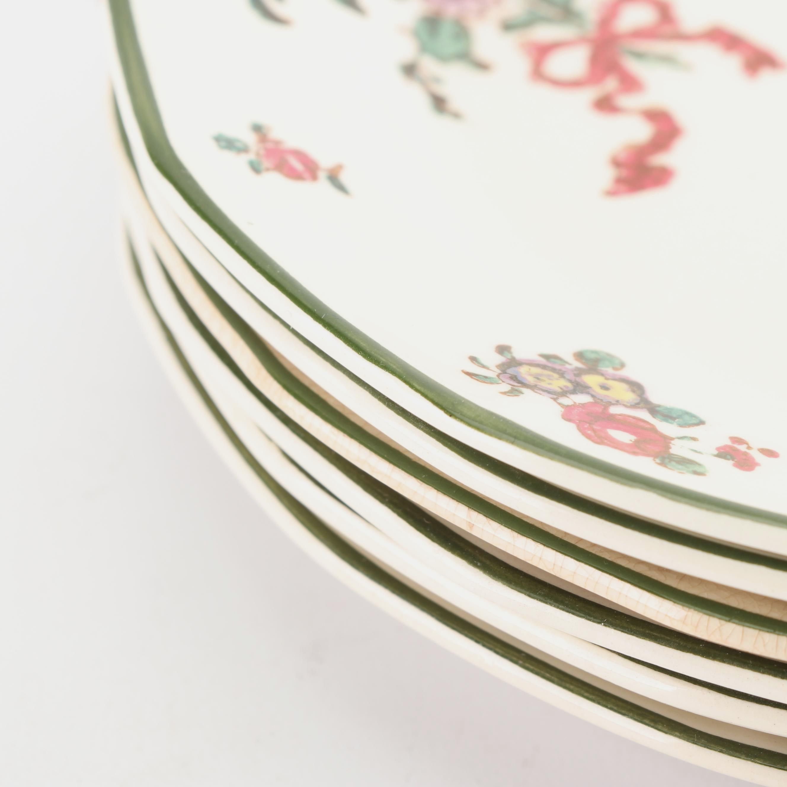 Royal Doulton "Old Leeds Spray" Earthenware Tableware, Circa 1912