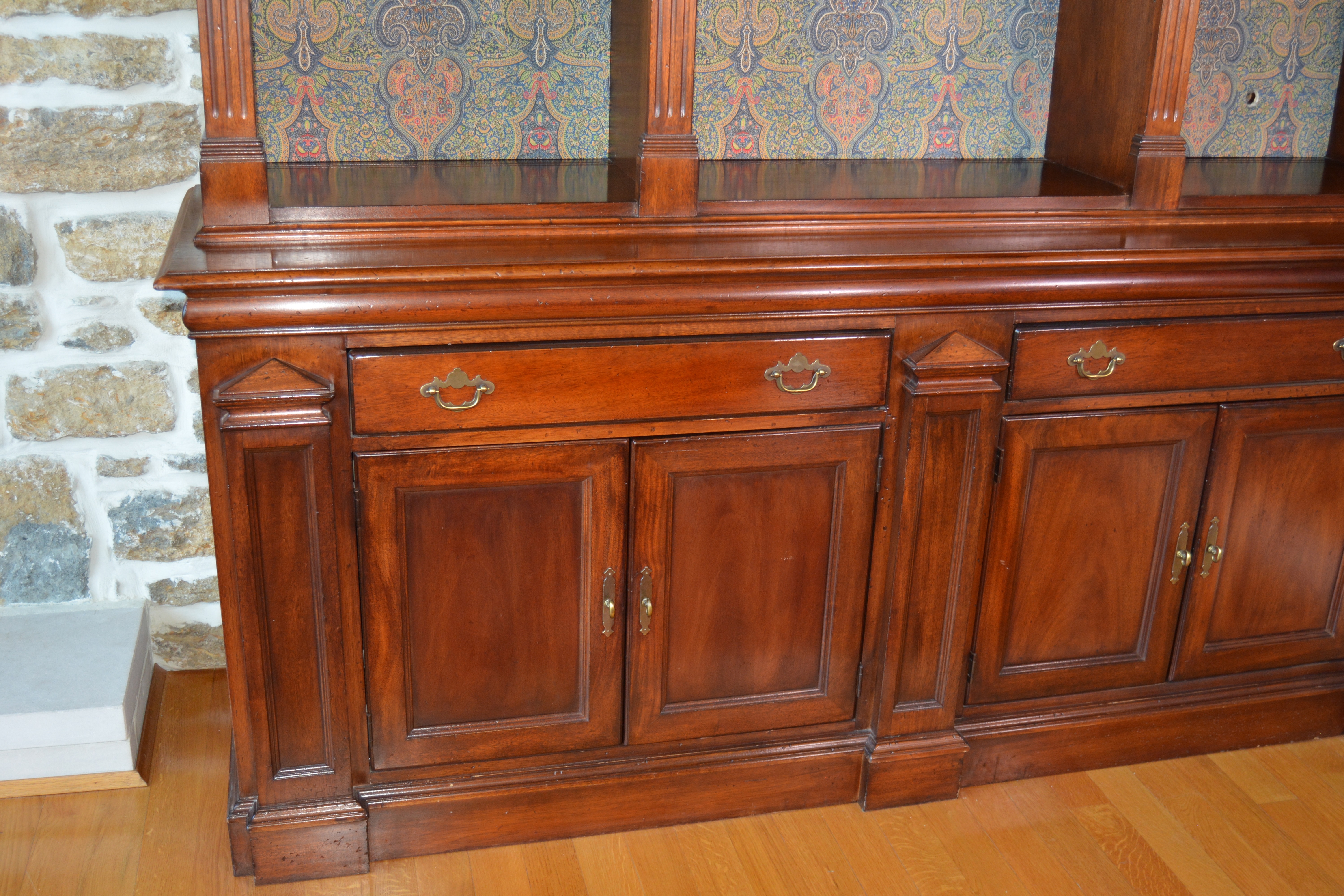 Neoclassical Style Bookcase/Display Cabinet by Lexington, 21st Century