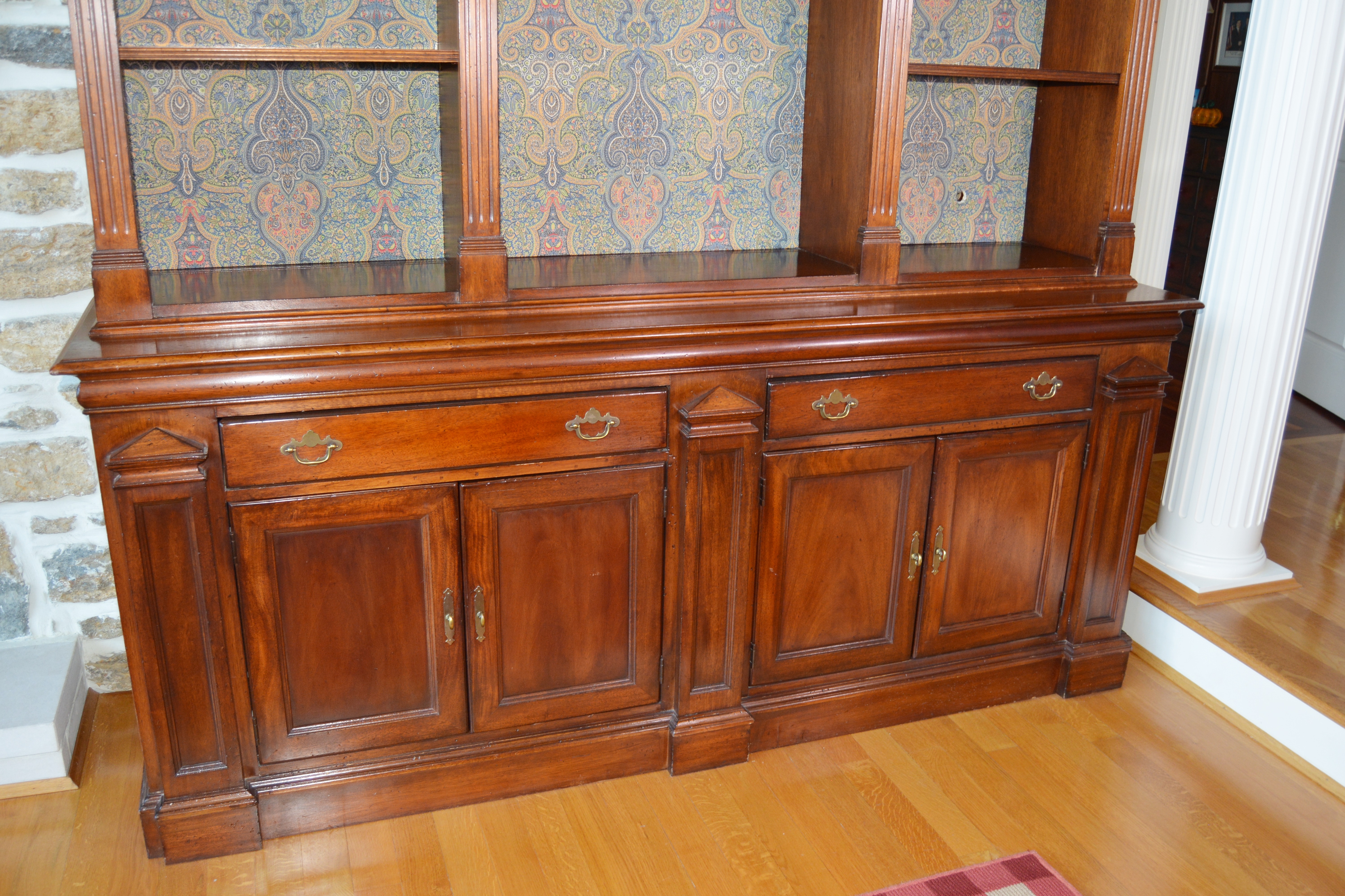 Neoclassical Style Bookcase/Display Cabinet by Lexington, 21st Century
