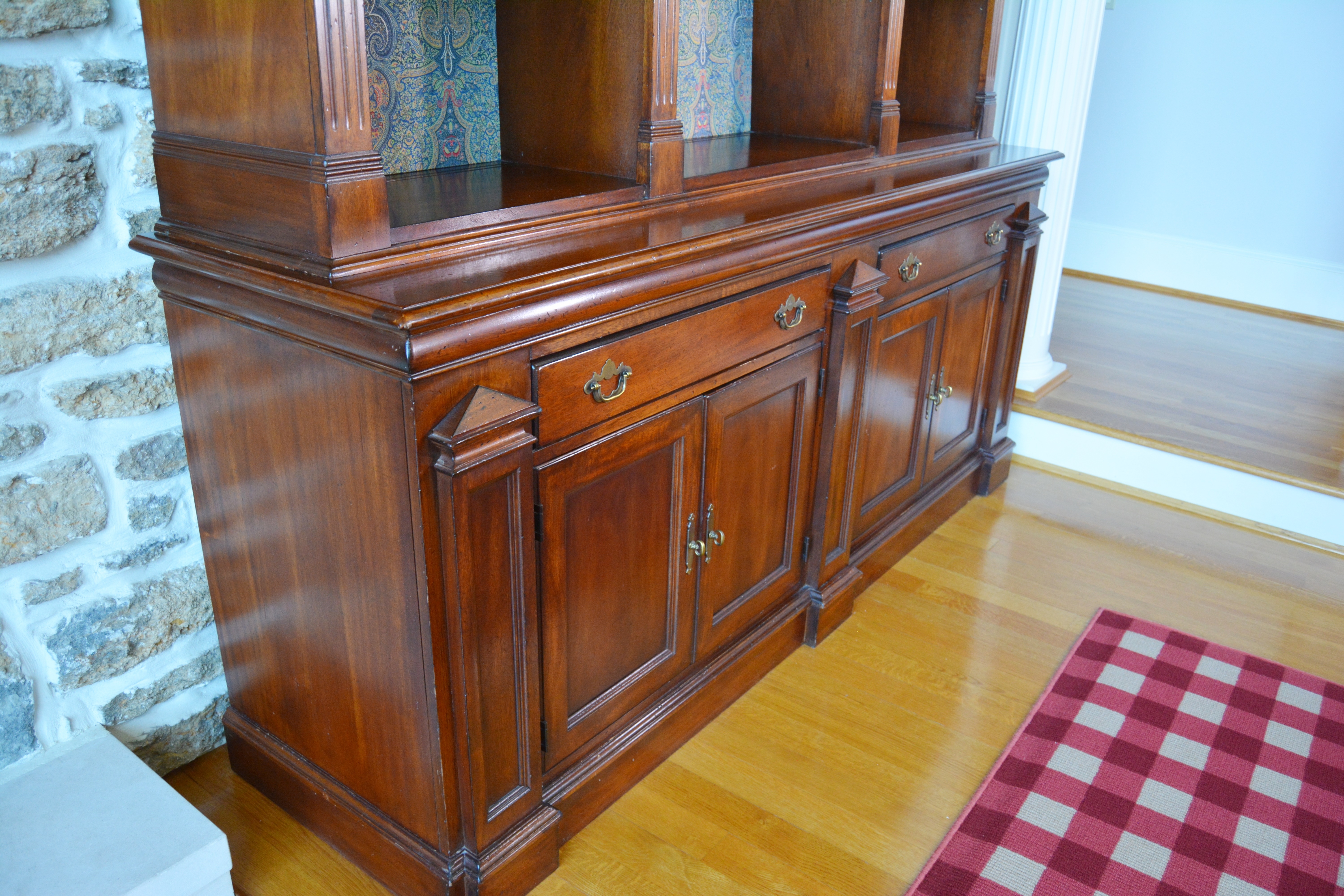 Neoclassical Style Bookcase/Display Cabinet by Lexington, 21st Century
