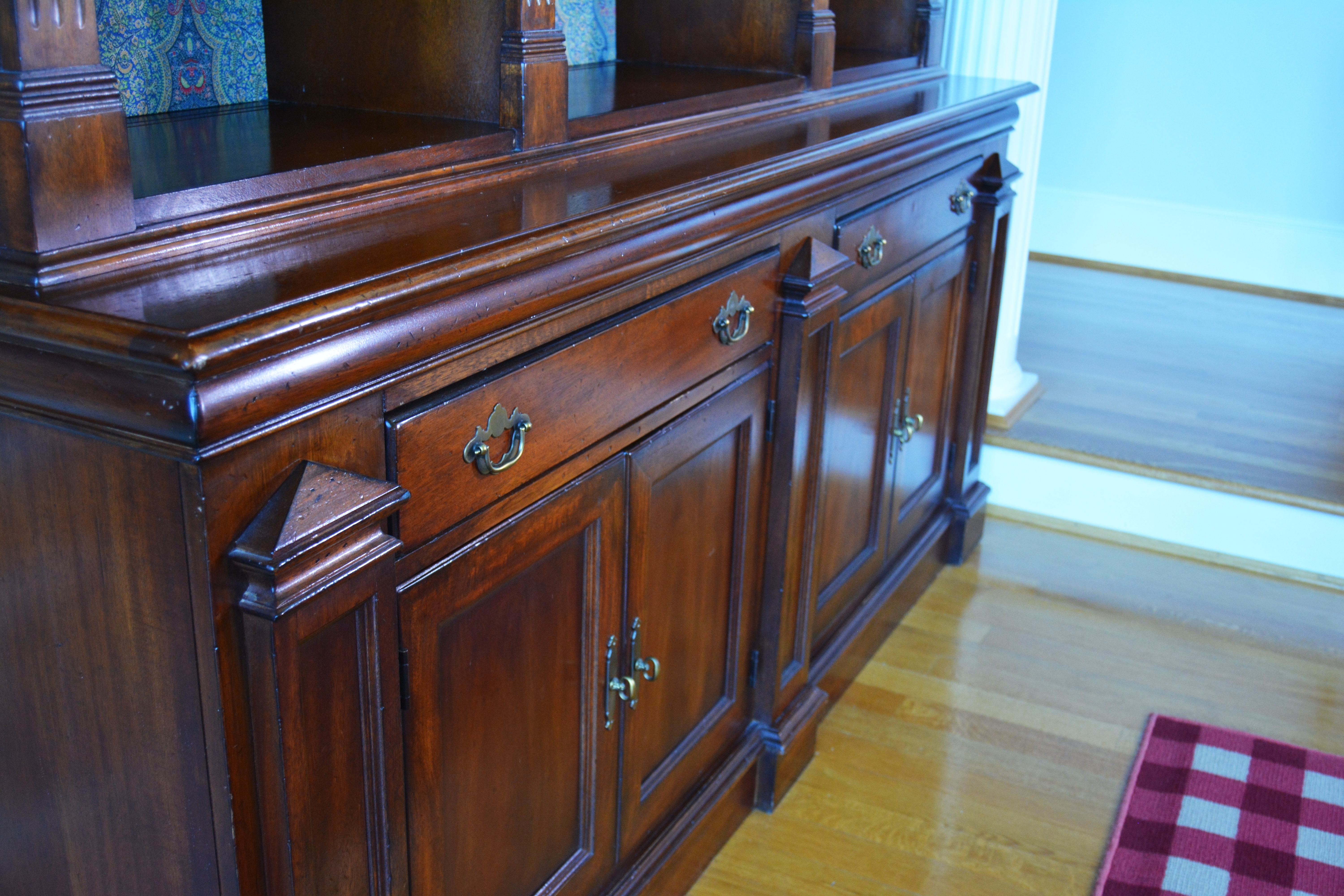 Neoclassical Style Bookcase/Display Cabinet by Lexington, 21st Century