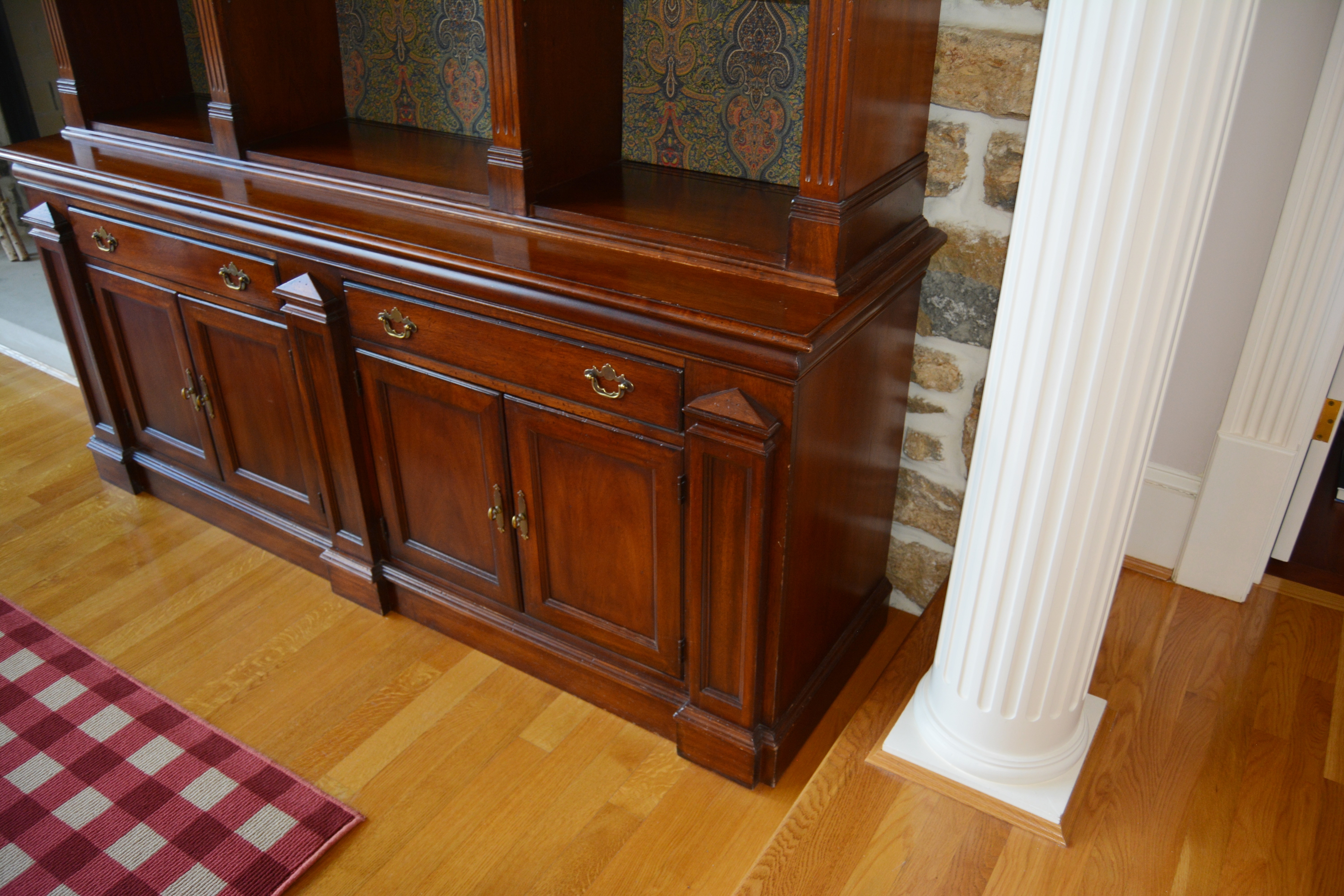 Neoclassical Style Bookcase/Display Cabinet by Lexington, 21st Century
