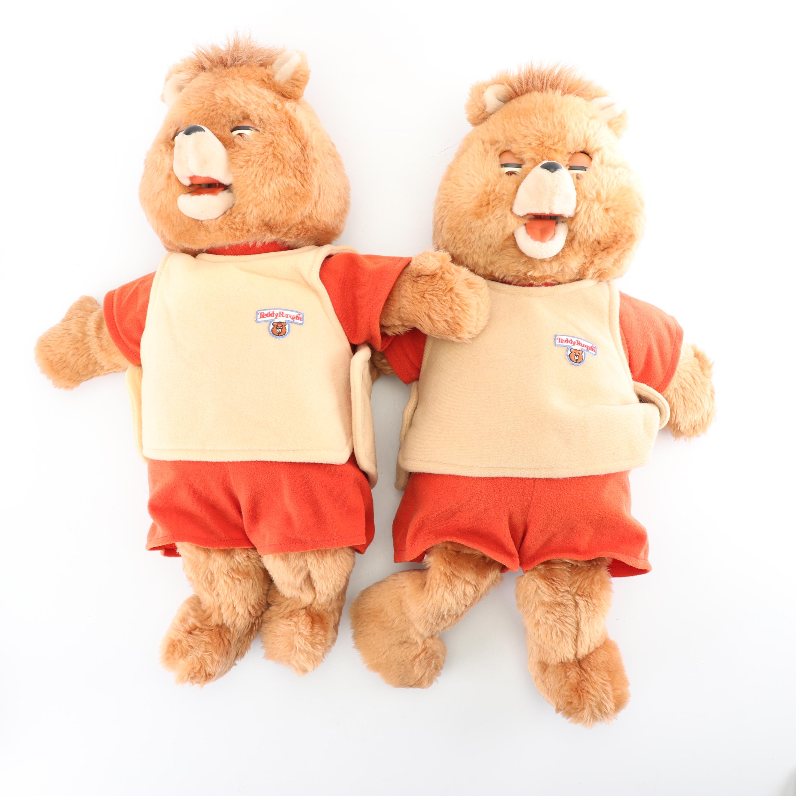 Cabbage Patch, Rainbow Brite, and Teddy Ruxpin Dolls, 1980s