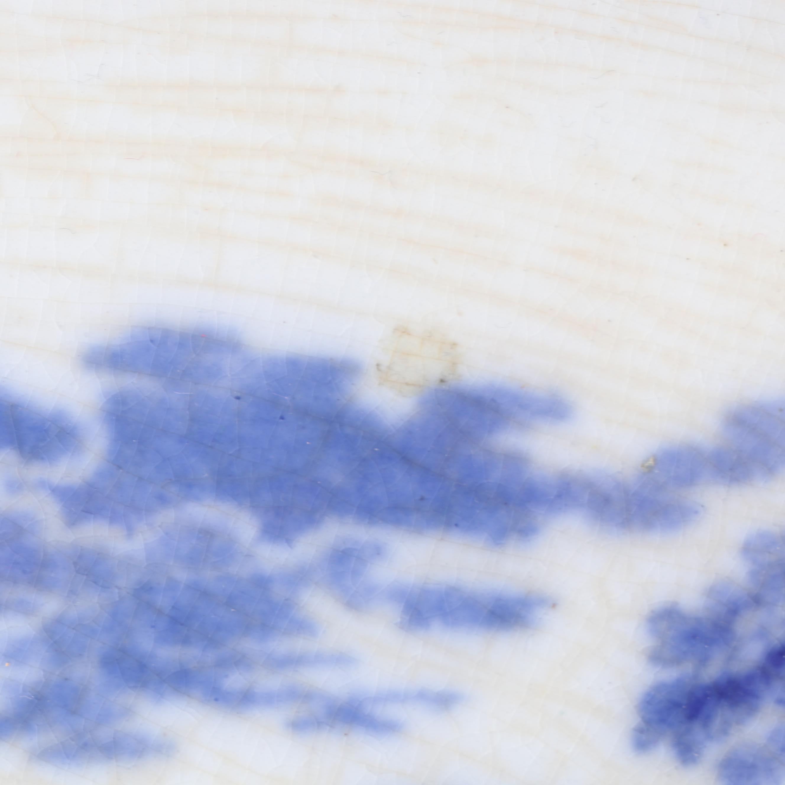 Ridgways "Scenes from Charles Dickens Old Curiousity Shop" Flow Blue Serveware