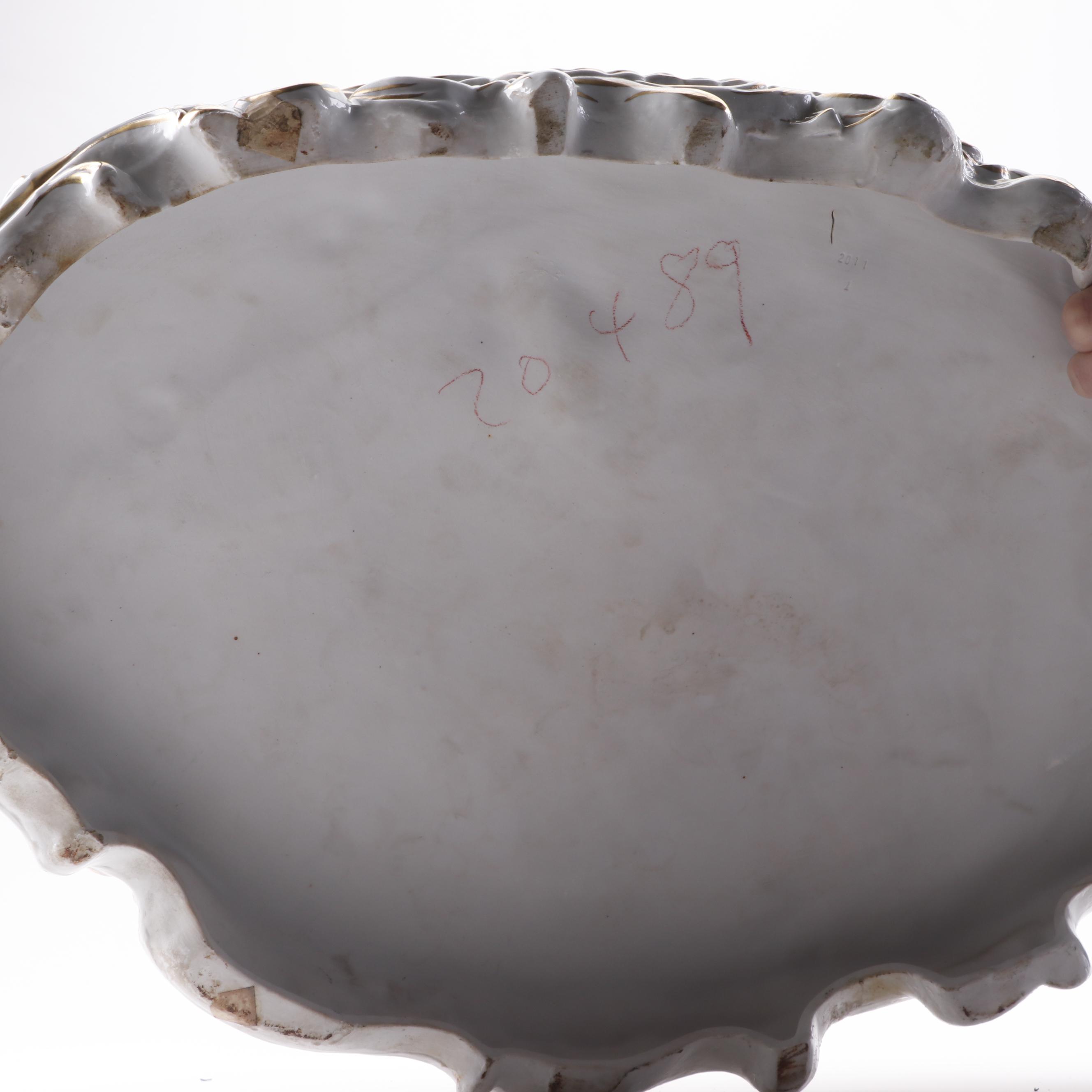 Aelteste Volkstedt Porcelain Figural Scene, 20th Century