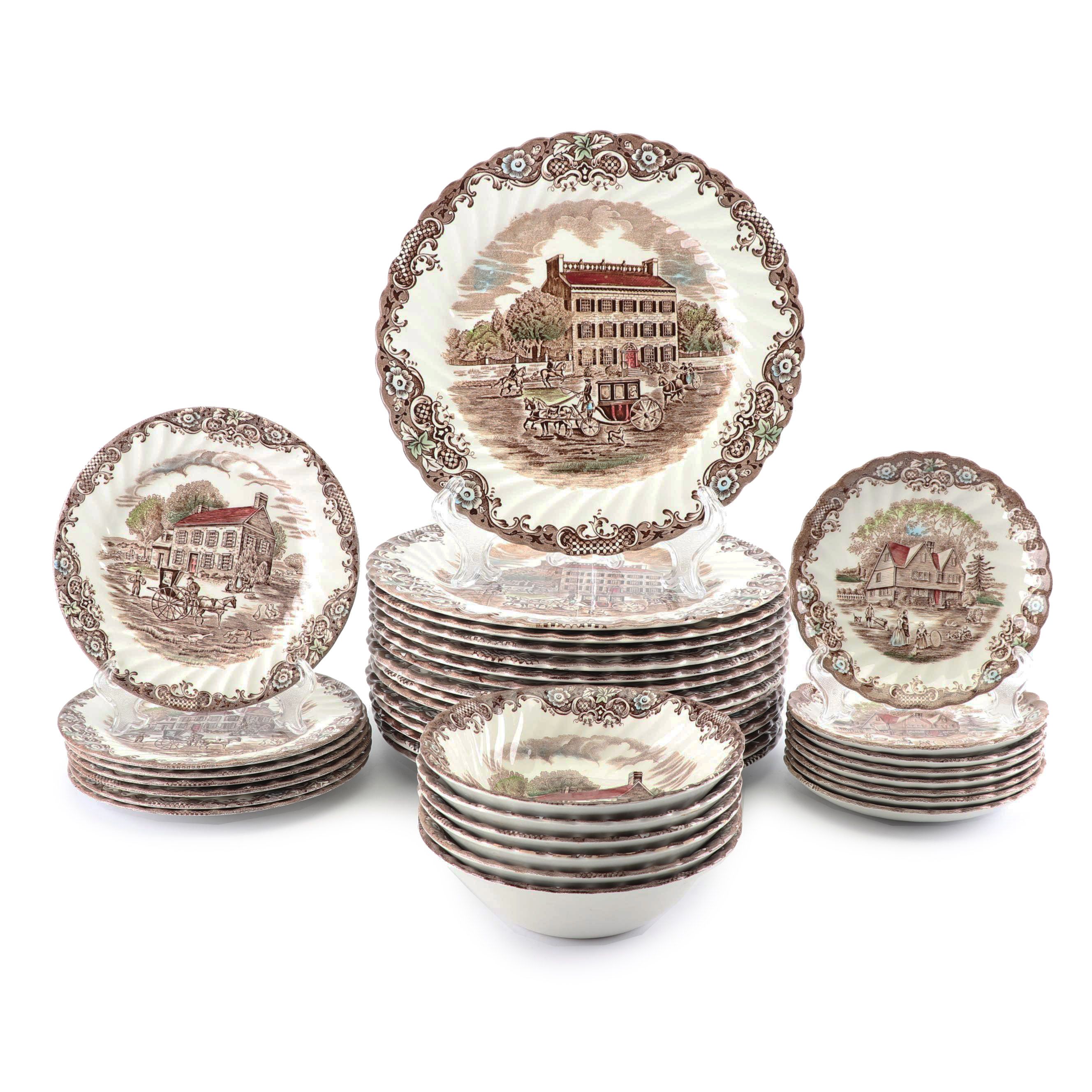 Johnson Brothers "Heritage Hall" Ironstone Dinnerware c. 1969-85