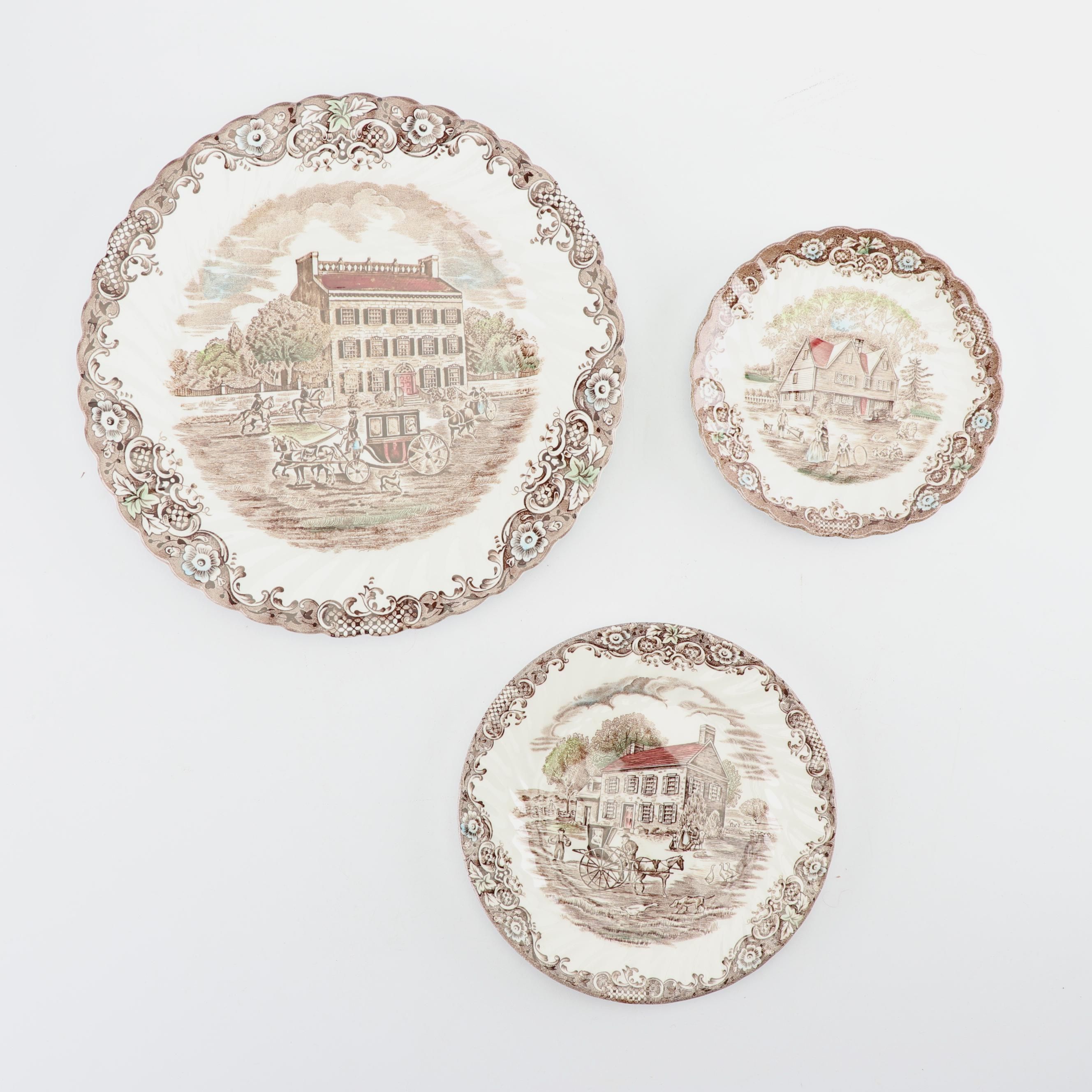 Johnson Brothers "Heritage Hall" Ironstone Dinnerware c. 1969-85