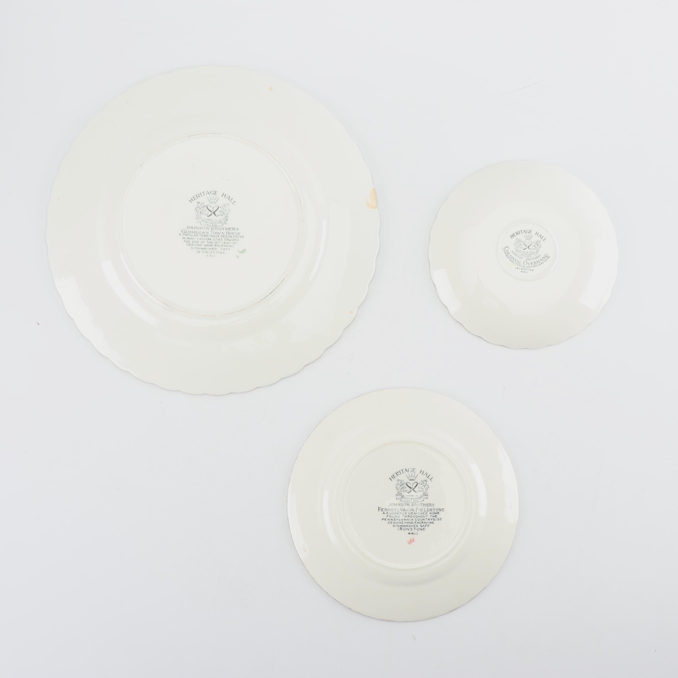 Johnson Brothers "Heritage Hall" Ironstone Dinnerware c. 1969-85
