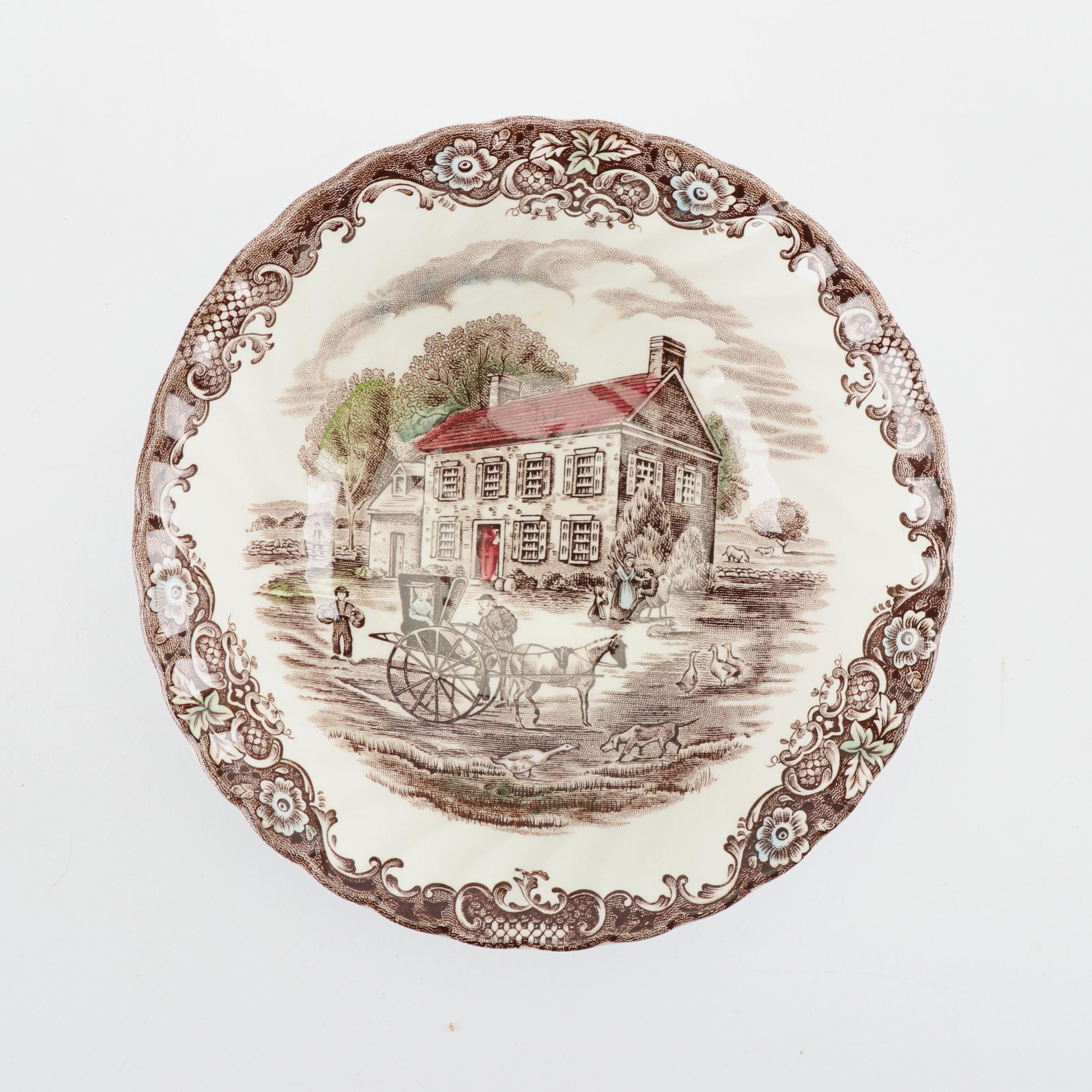 Johnson Brothers "Heritage Hall" Ironstone Dinnerware c. 1969-85