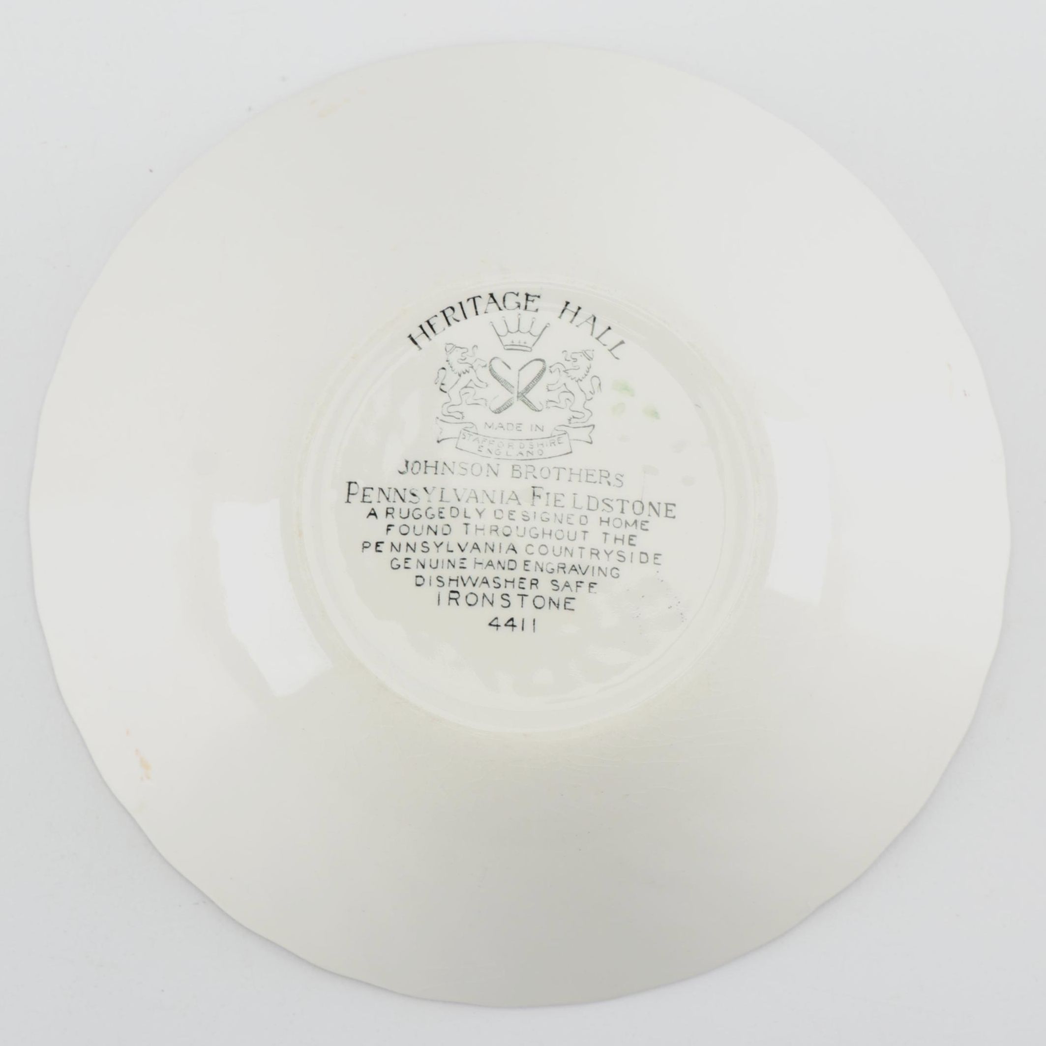 Johnson Brothers "Heritage Hall" Ironstone Dinnerware c. 1969-85