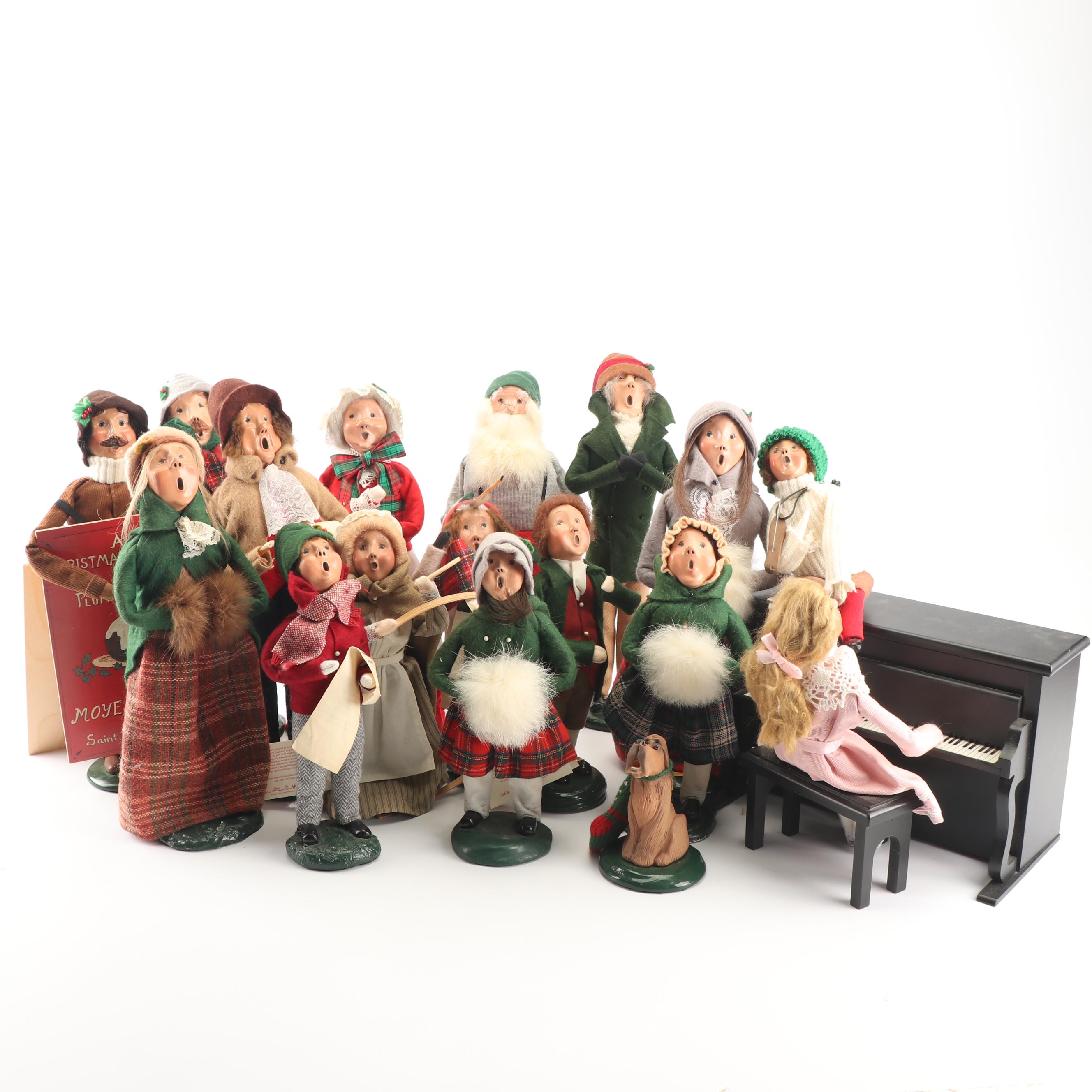 Byers' Choice Caroling Figurines including "Williamsburg Christmas"