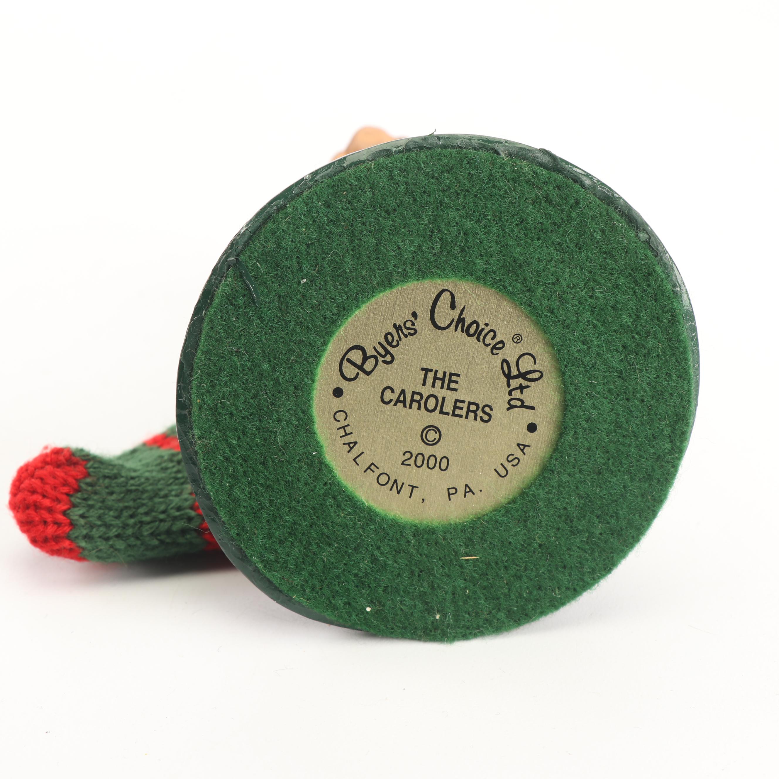 Byers' Choice Caroling Figurines including "Williamsburg Christmas"