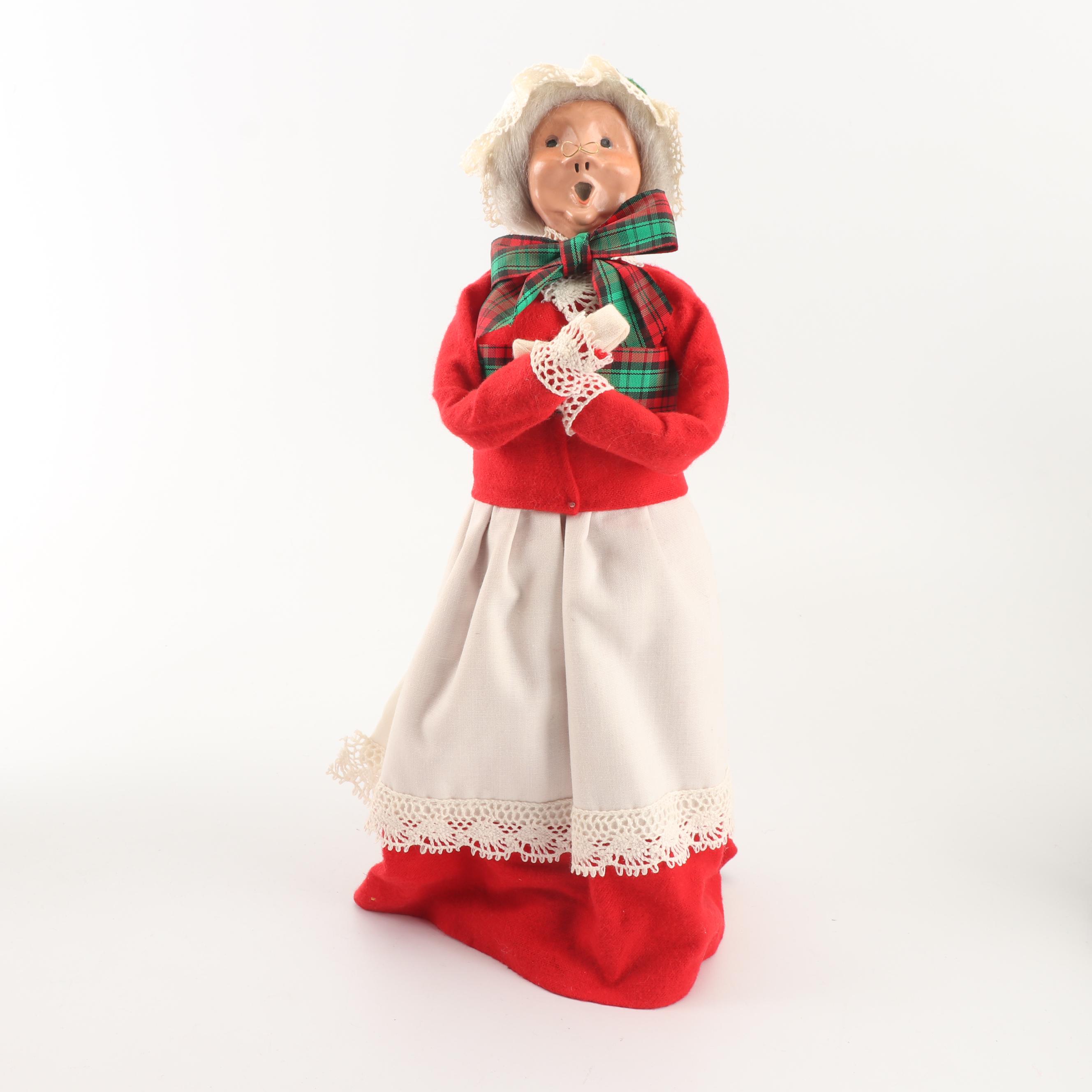 Byers' Choice Caroling Figurines including "Williamsburg Christmas"