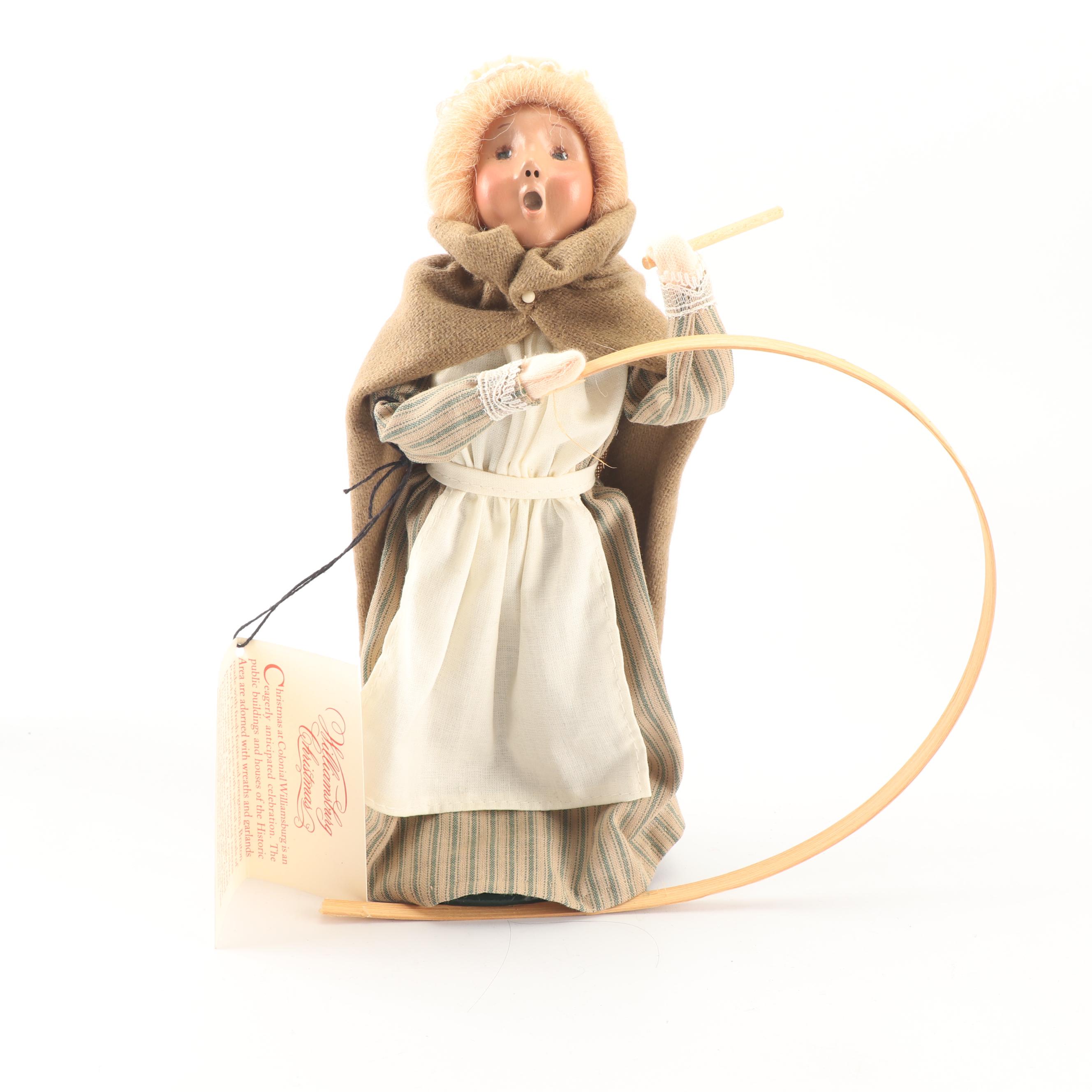 Byers' Choice Caroling Figurines including "Williamsburg Christmas"