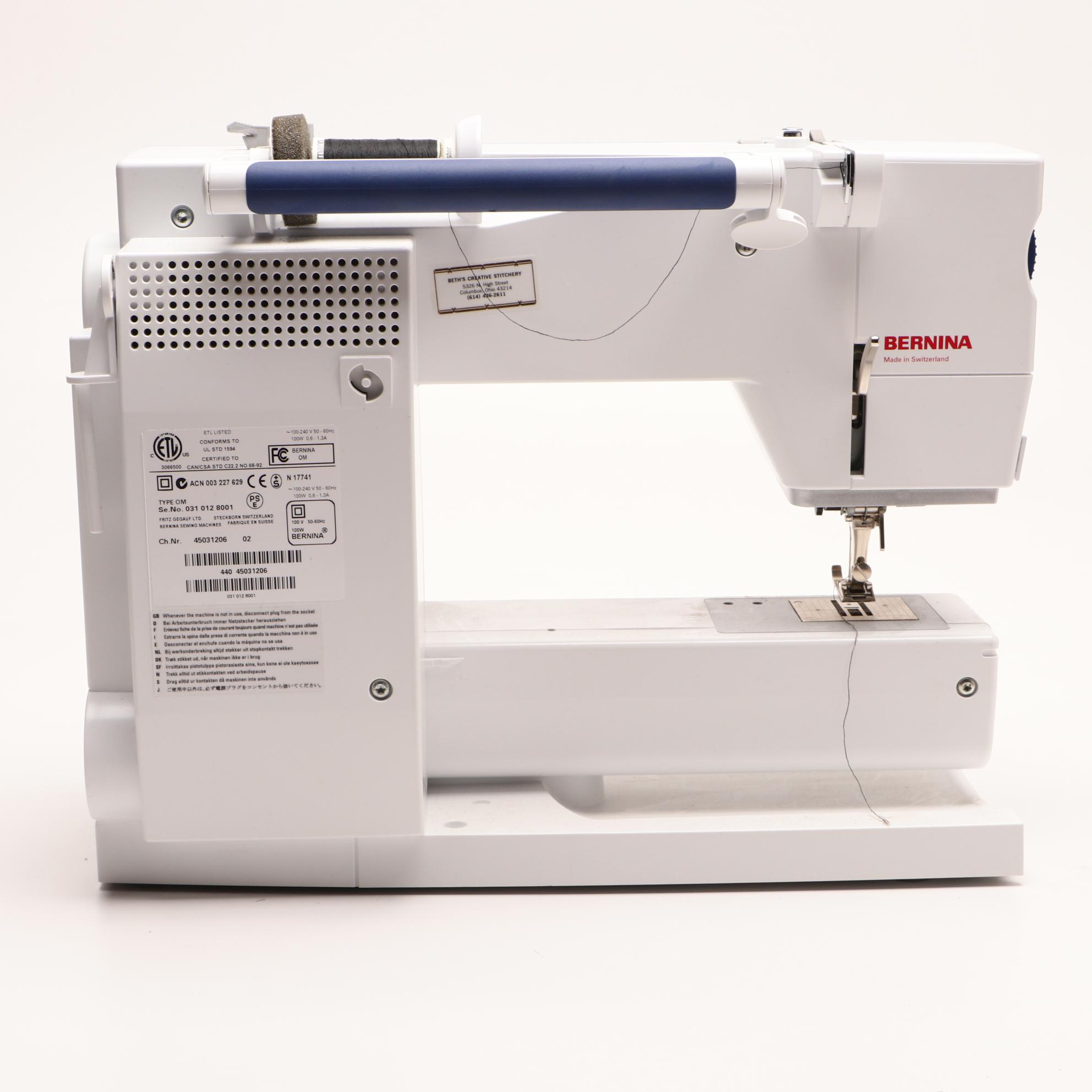 Bernina "aurora 440" Quilter's Edition Sewing Machine with Stitch Regulator