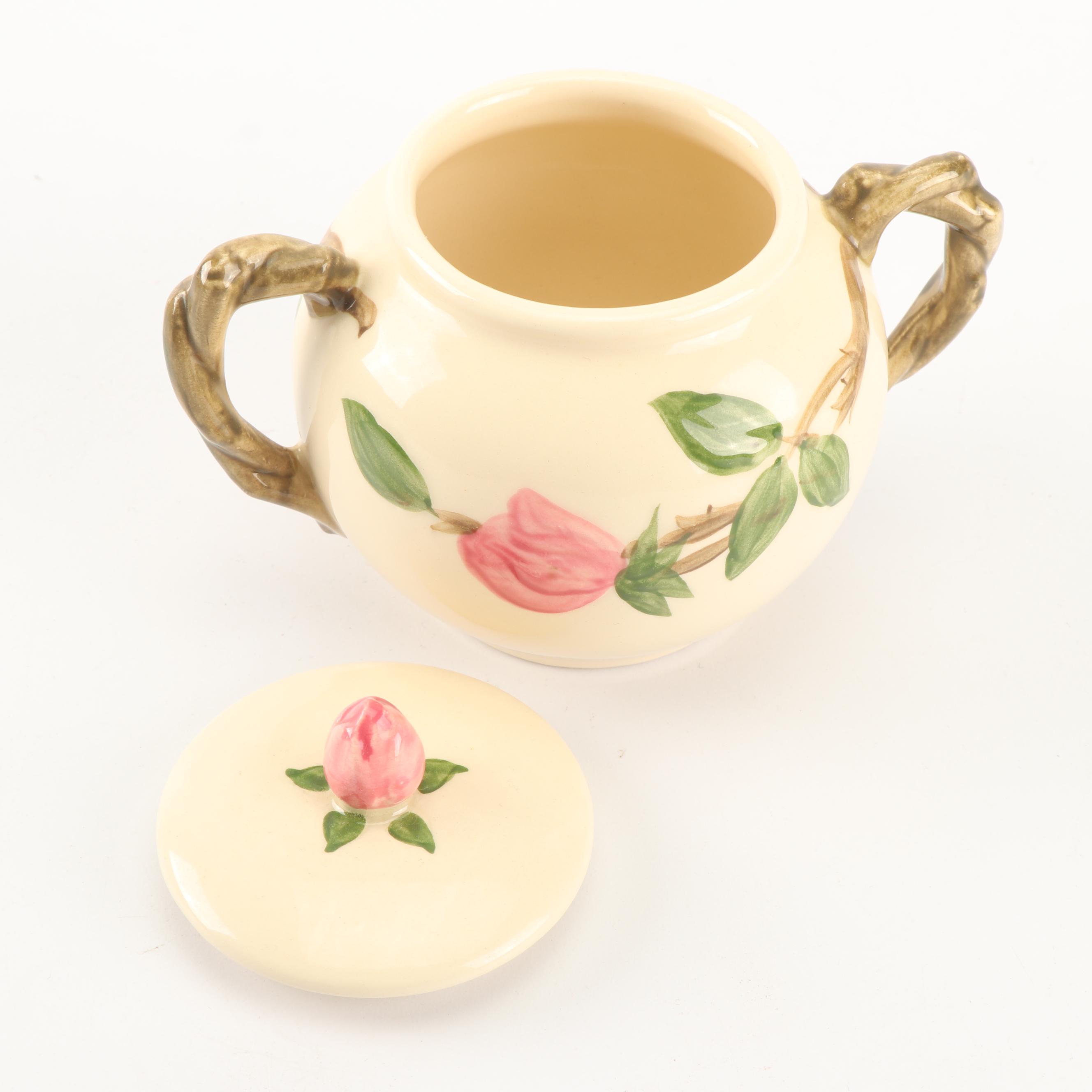 Vintage Franciscan "Desert Rose" Earthenware Dinnerware