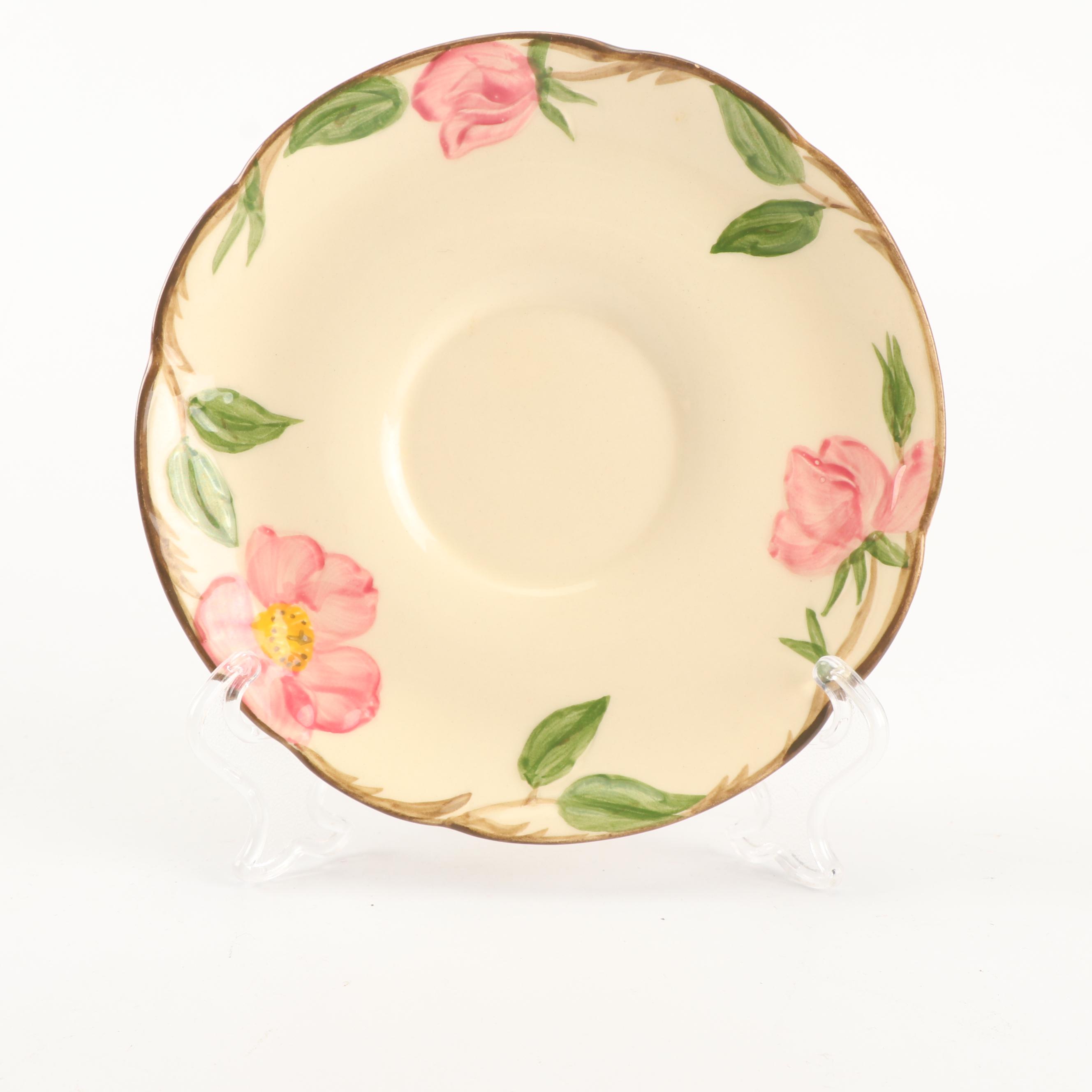 Vintage Franciscan "Desert Rose" Earthenware Dinnerware